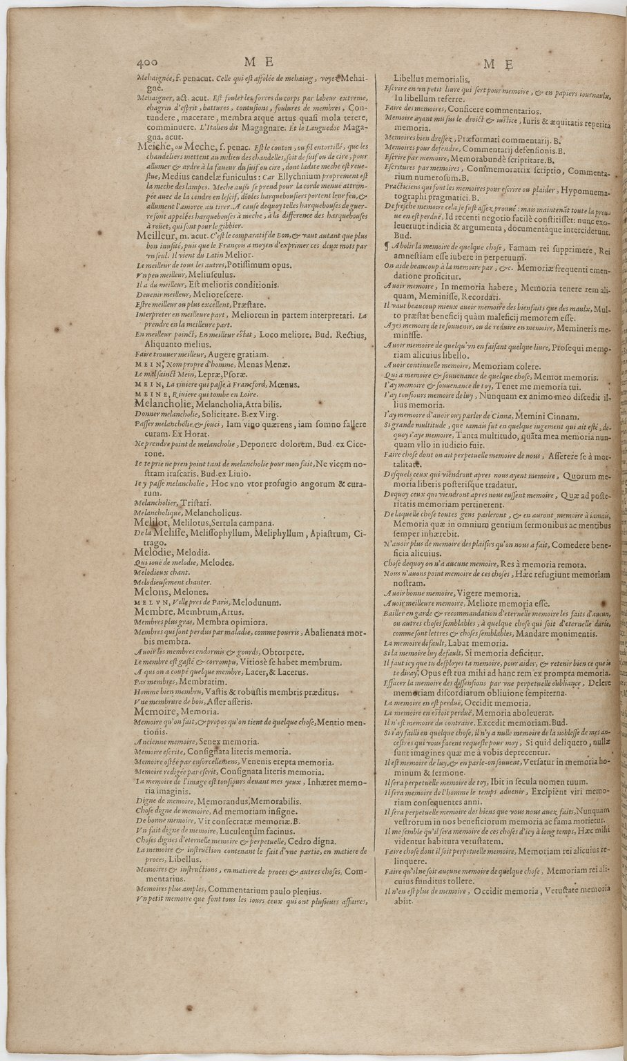 1606 - David Douceur - Trésor de la langue française - BnF
