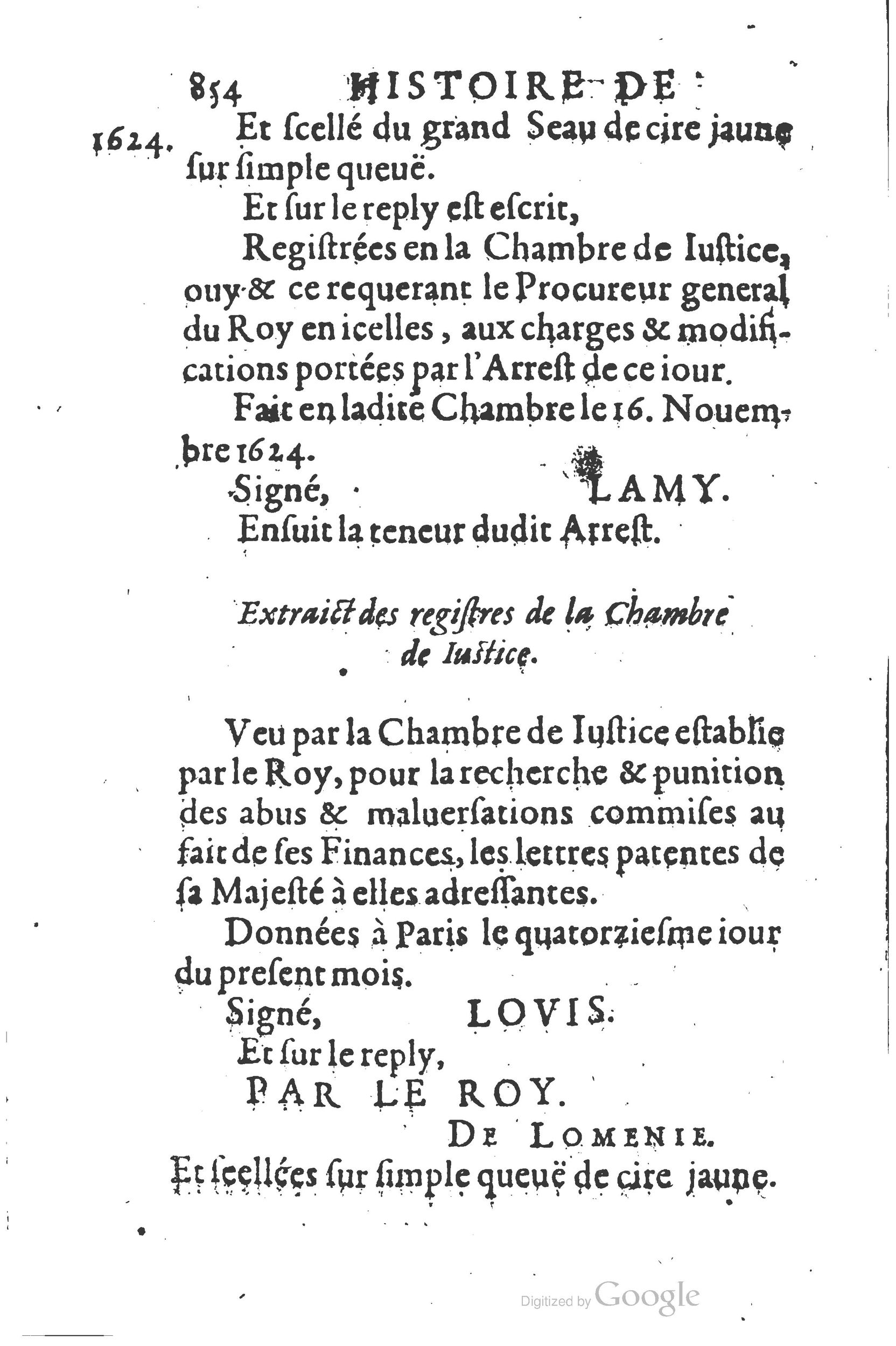 1626 - Joseph Bouillerot - Trésor de l’histoire générale de notre temps - BSB Munich