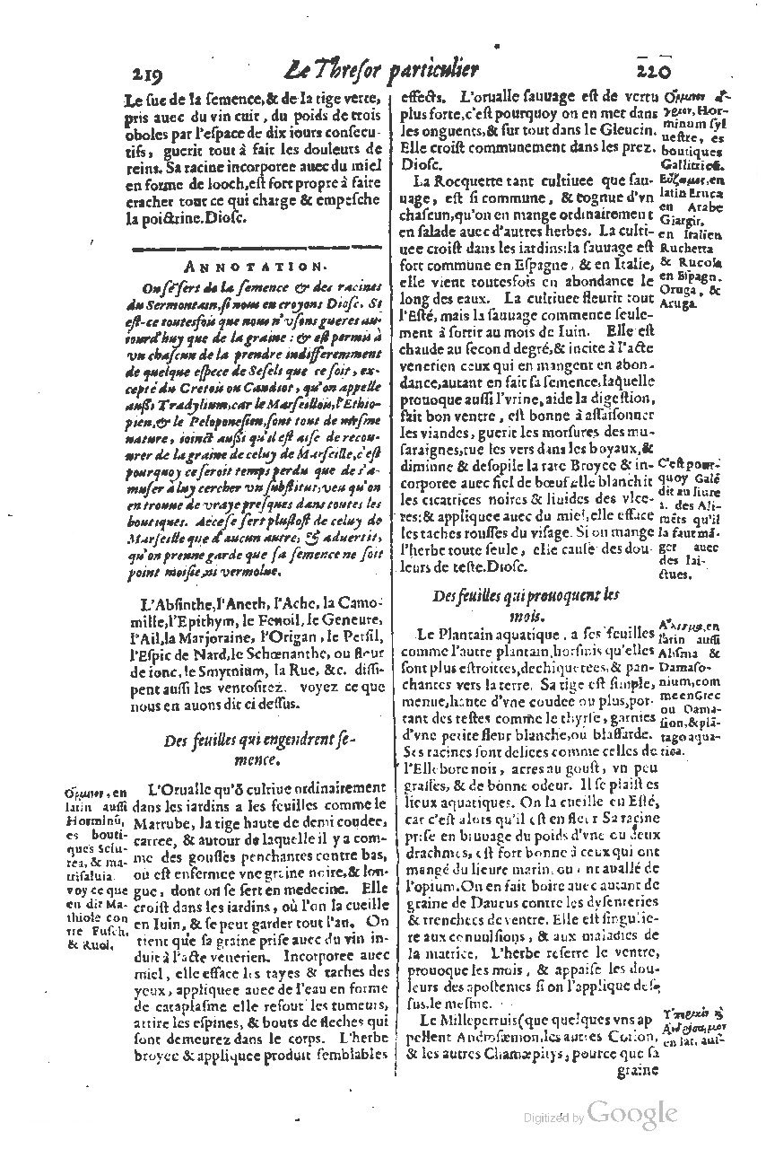 1616 - Étienne Gamonet - Grand trésor ou dispensaire - BSB Munich