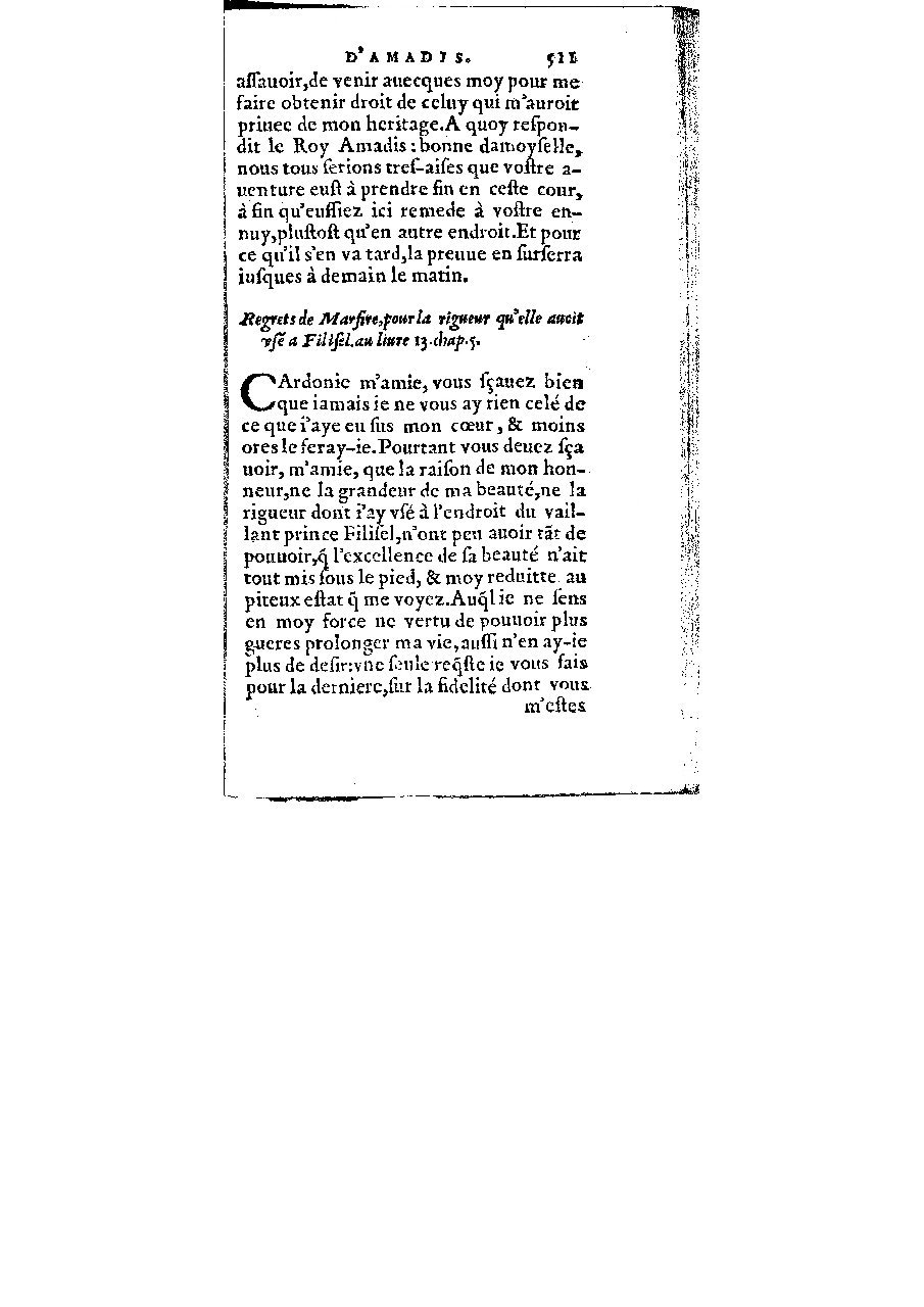 1572 - Veuve Gabriel Cotier - Trésor des Amadis - BM Lyon