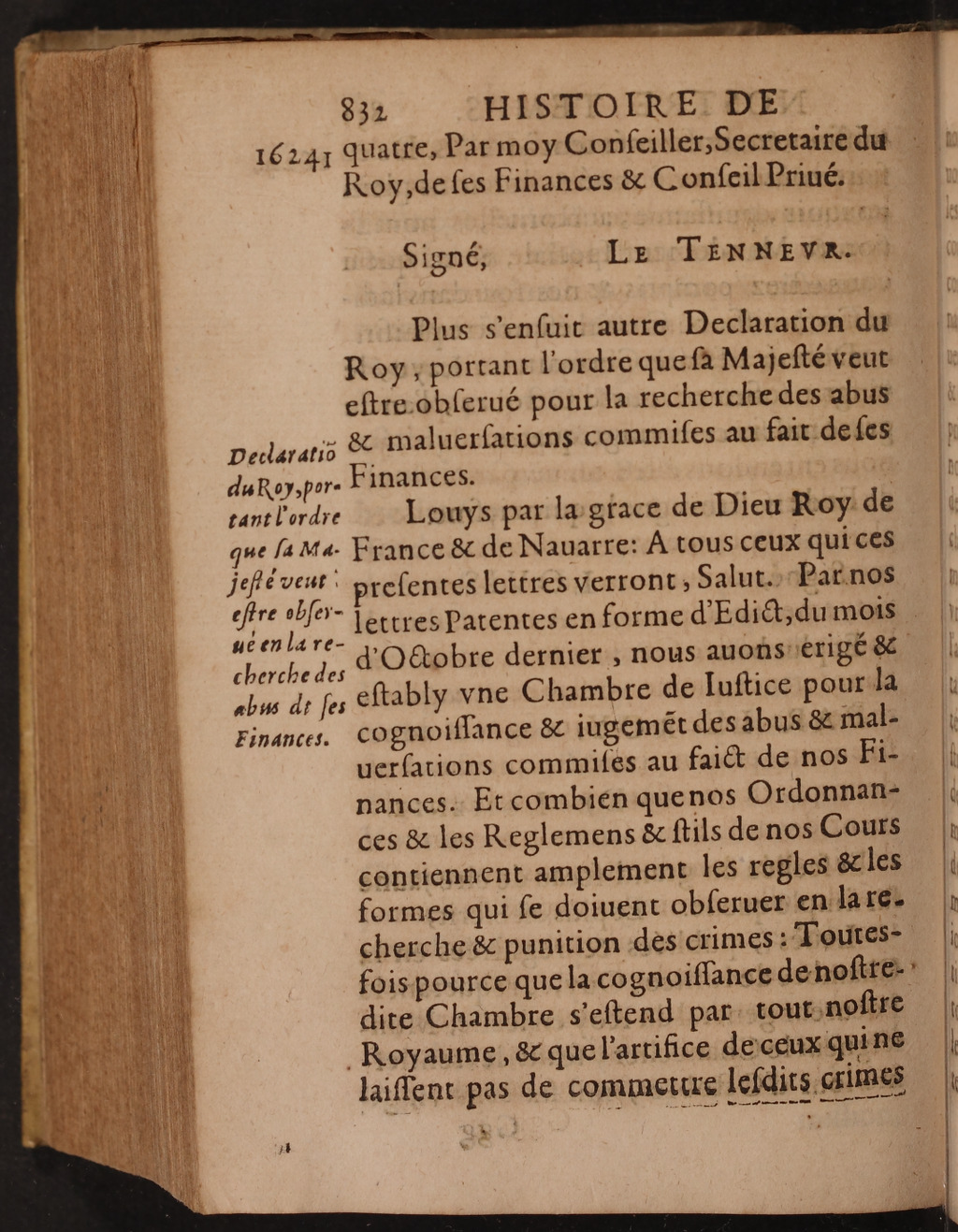 1626 - Joseph Bouillerot - Trésor de l’histoire générale de notre temps - BnF Arsenal