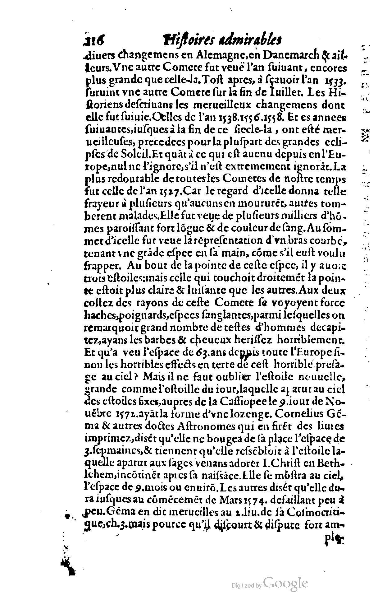 1620 - Samuel Crespin - Trésor d’histoires admirables et mémorables - BCU Lausanne