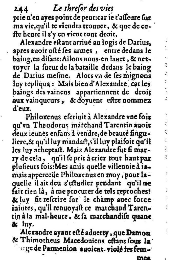 1611 - Pierre Rigaud - Trésor des vies de Plutarque - BM Lyon