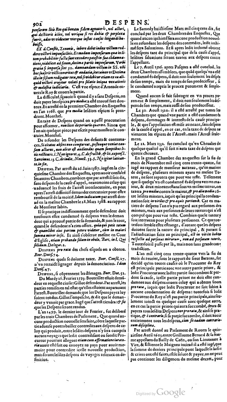 1629 - Veuve Nicolas Buon - Trésor du droit français (21754 T. 1) - BM Lyon 1629 - Veuve Nicolas Buon - Trésor du droit français (21754 T. 1) - BM Lyon