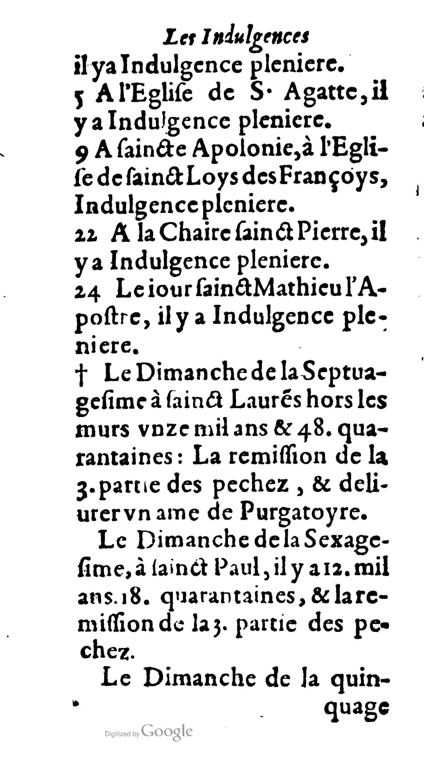 1604 - Jean Le Bouc - Trésor des indulgences du Saint Rosaire - BM Lyon 1604 - Jean Le Bouc - Trésor des indulgences du Saint Rosaire - BM Lyon