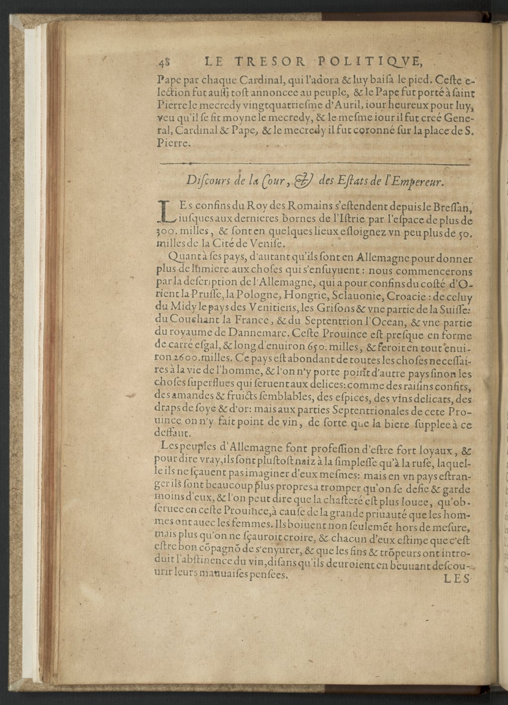 1608 - Nicolas Du Fossé - Trésor politique - BnF Tolbiac