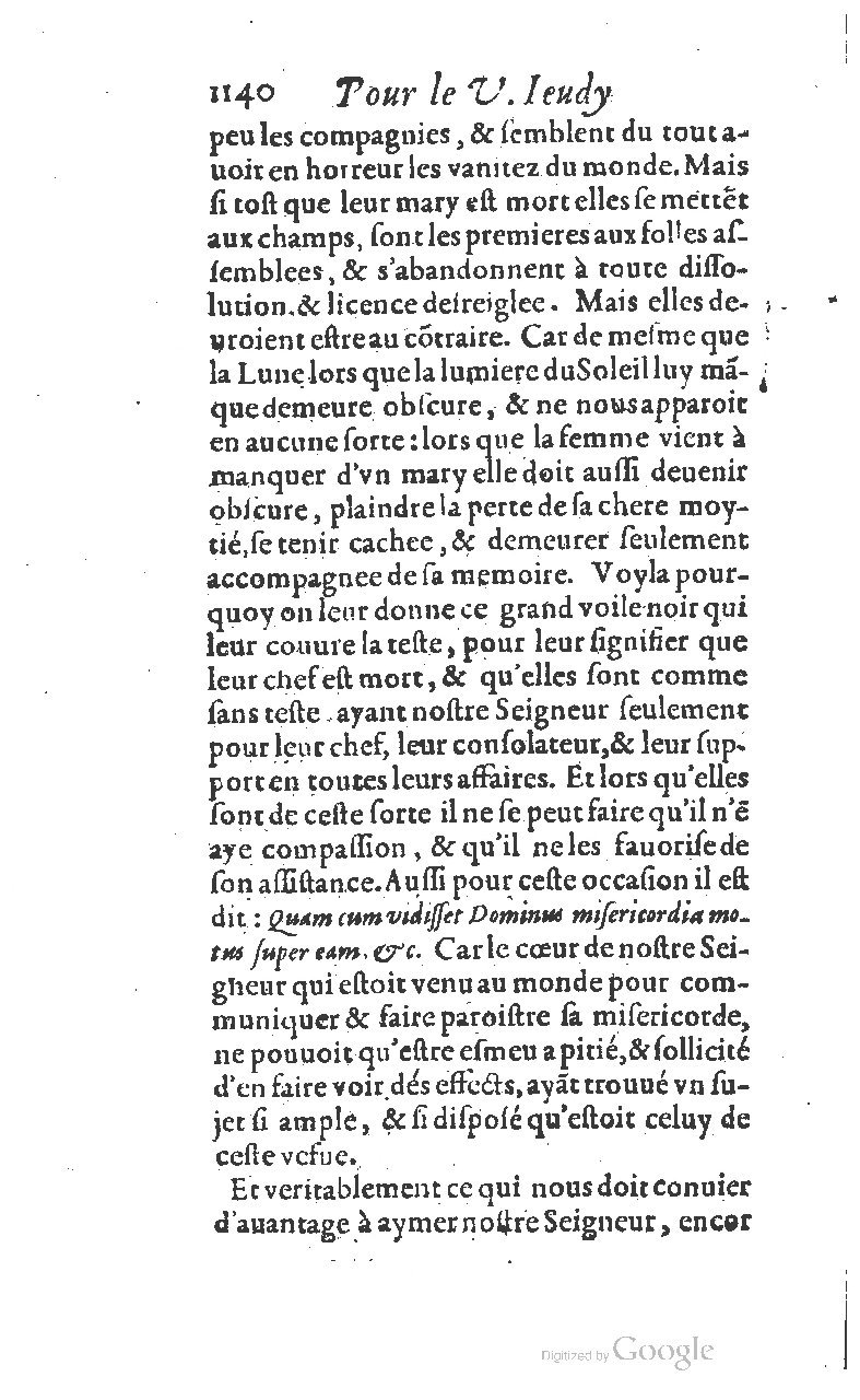 1607 - Nicolas Du Fossé - Trésor quadragésimal - T 01 - BM Lyon