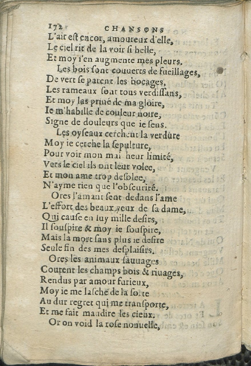 1575 - Pierre Brenouzet - Trésor de tous les recueils de chansons, tant amoureuses, rustiques, que musicales - Det KLG Copenhague