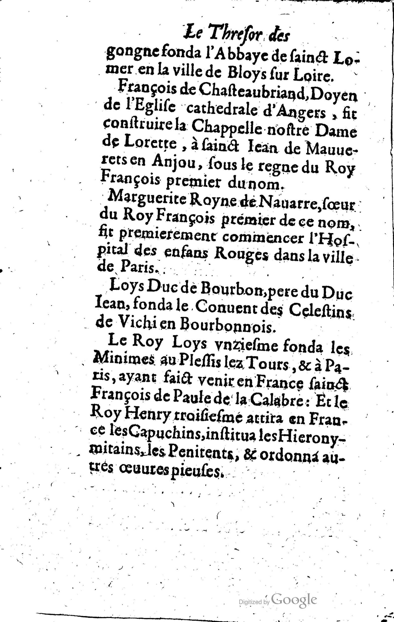 1619 - Jean Corrozet - Trésor des histoires de France - Anvers Musée Plantin-Moretus
