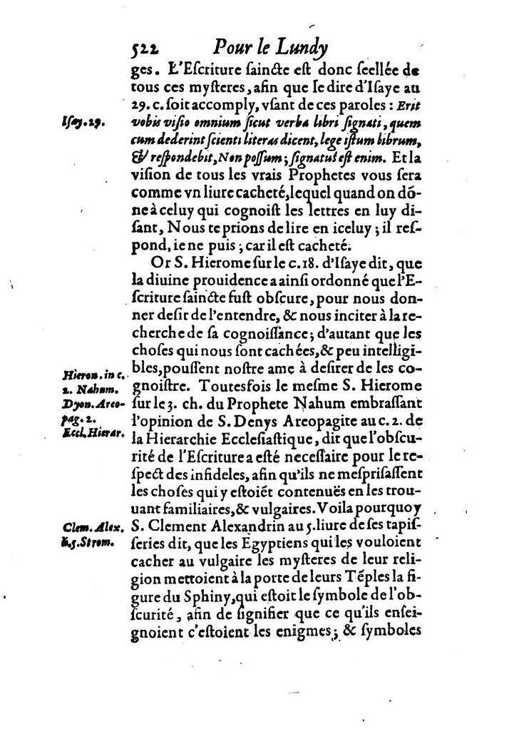 1607 - Nicolas Du Fossé - Trésor quadragésimal - T 02 - BM Lyon