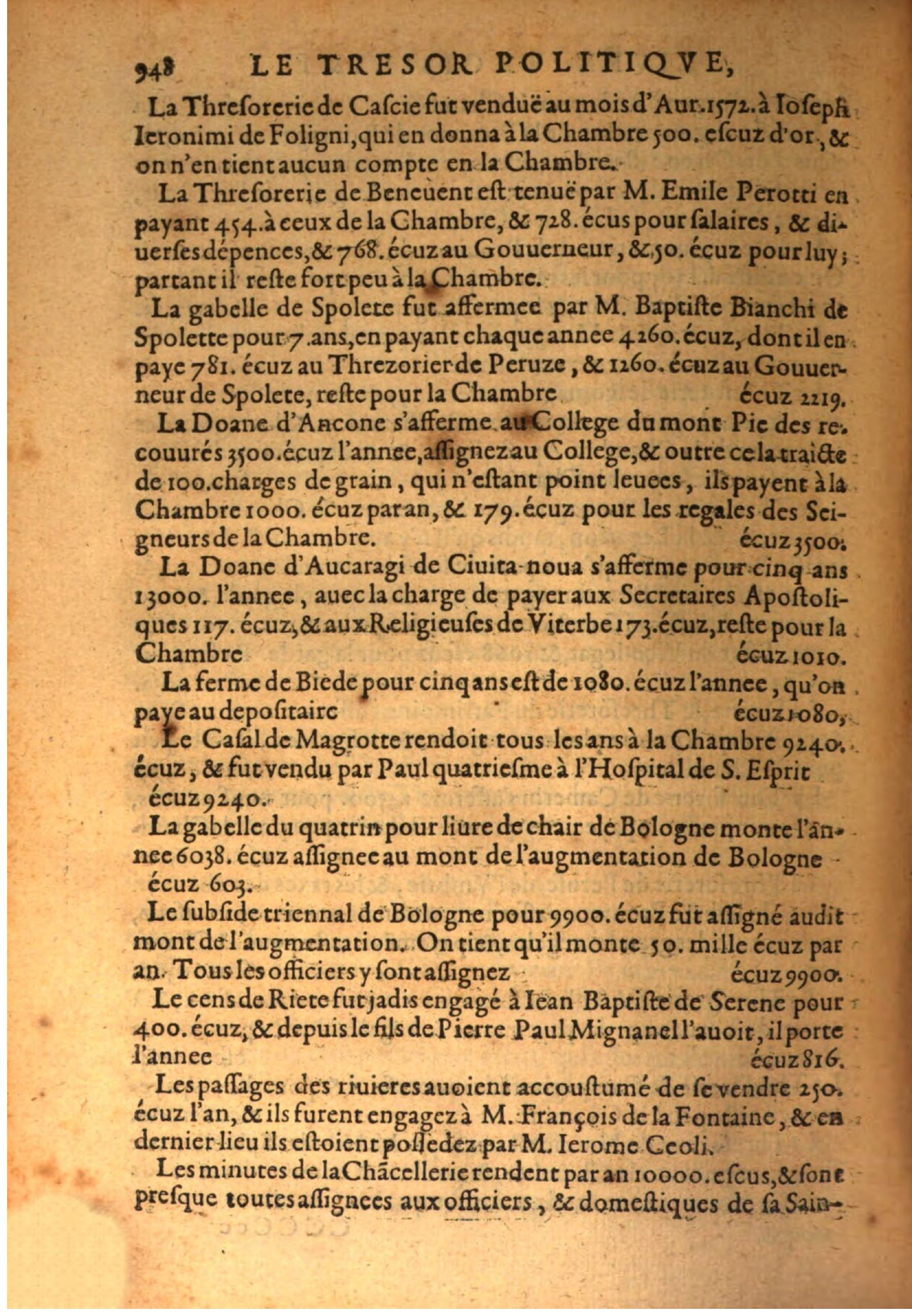 1608 - Pierre Chevalier - Trésor politique - BSB Munich