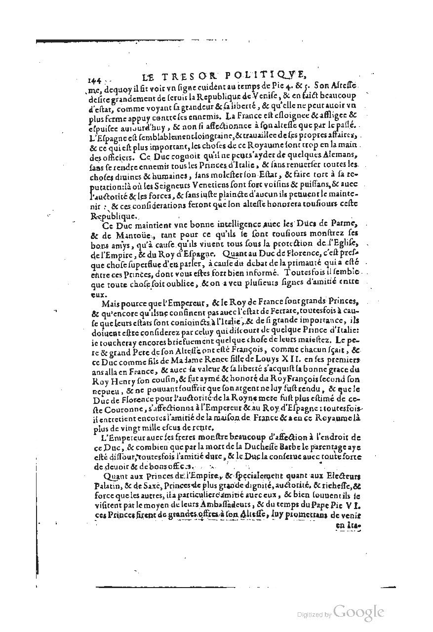 1611 - Pierre Chevalier - Trésor politique - UGent