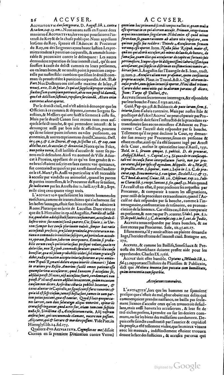 1629 - Veuve Nicolas Buon - Trésor du droit français (21754 T. 1) - BM Lyon