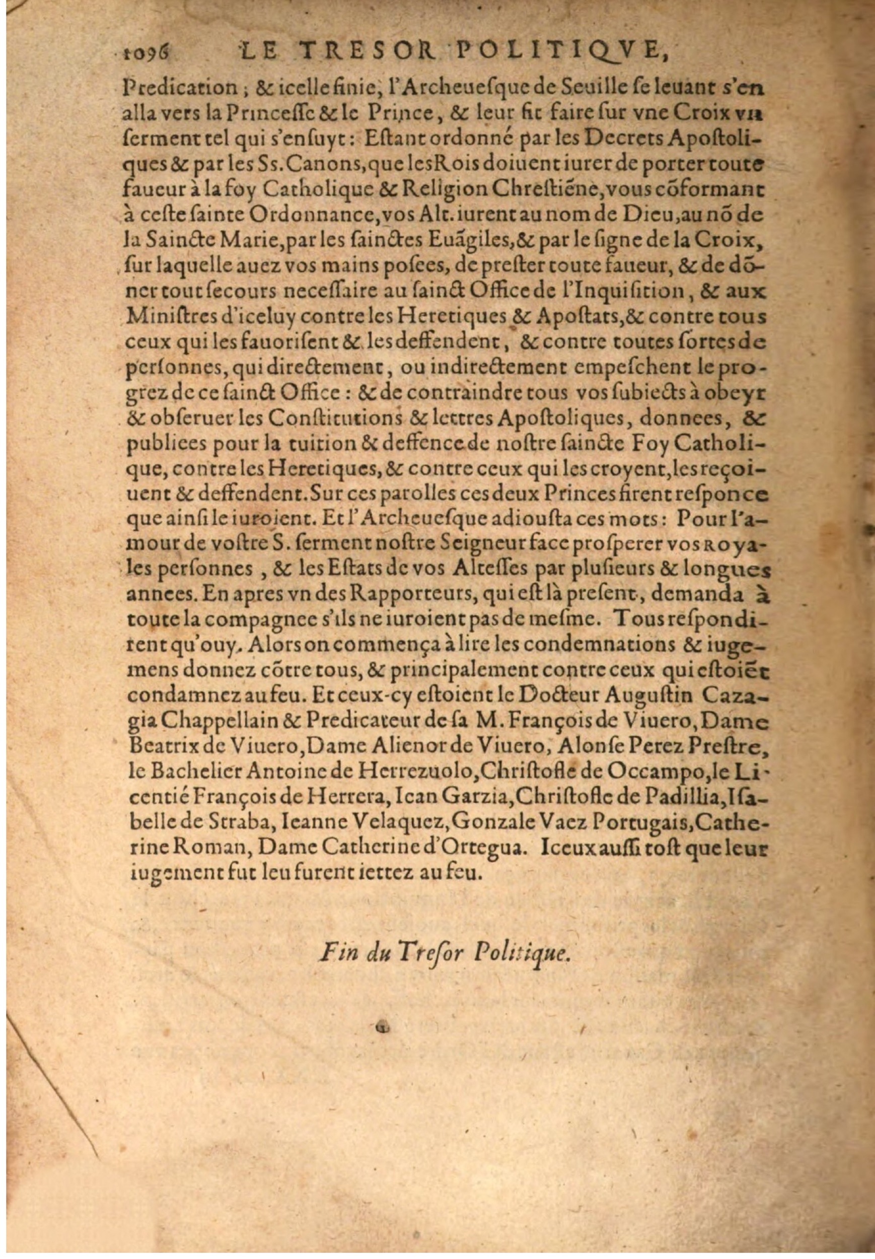 1608 - Nicolas Du Fossé - Trésor politique - BSB Munich 1608 - Nicolas Du Fossé - Trésor politique - BSB Munich