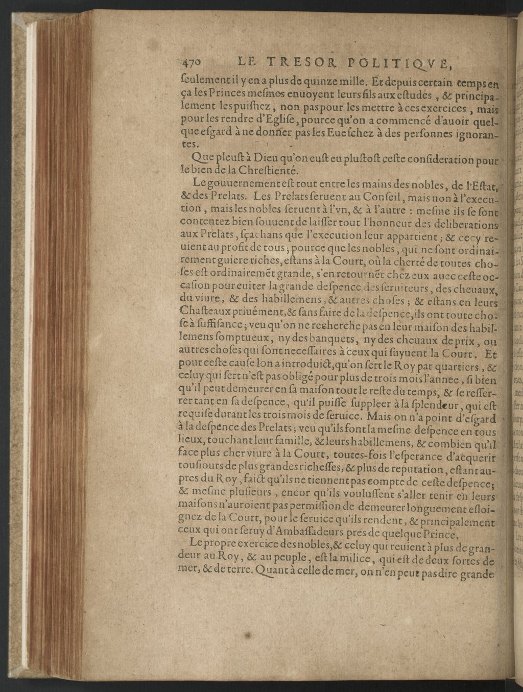 1608 - Nicolas Du Fossé - Trésor politique - BnF Tolbiac