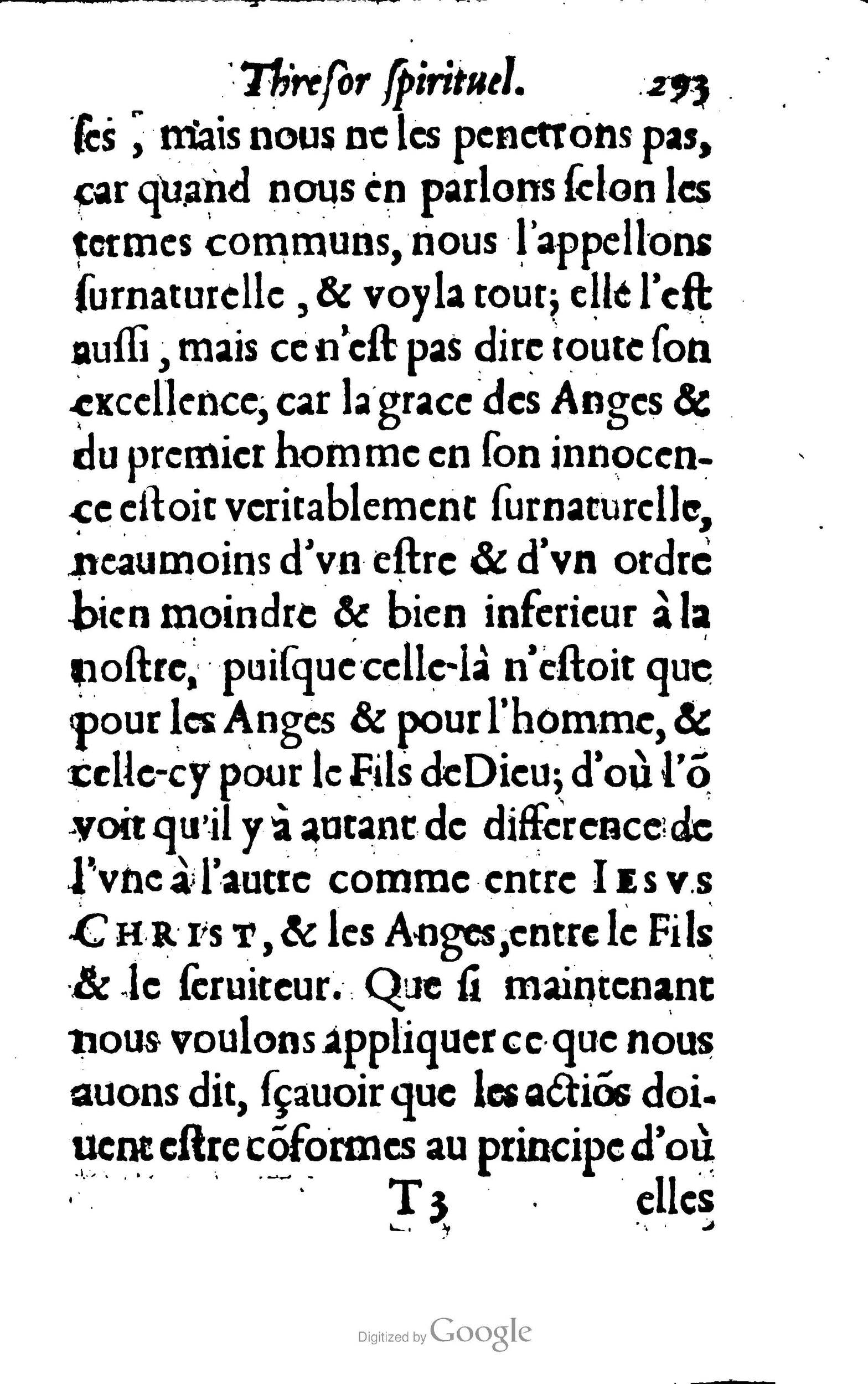 1633 - François Waudré - Trésor spirituel contenant les excellences du christianisme - BM Lyon