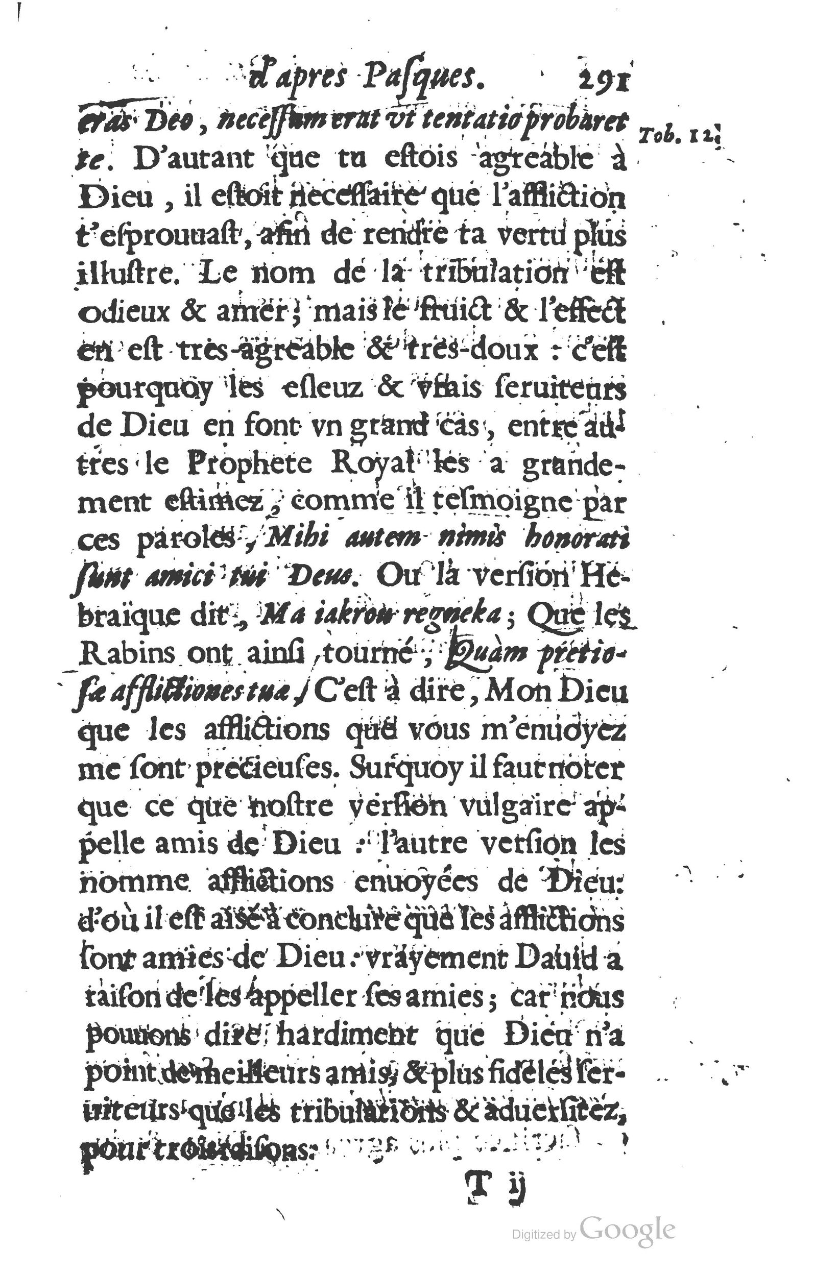 1629 - Manassés de Préaulx - Sermons ou Trésors de la piété chrétienne - BM Lyon