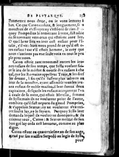 1574 - Benoît Rigaud - Trésor des vies de Plutarque - Avignon 1574 - Benoît Rigaud - Trésor des vies de Plutarque - Avignon