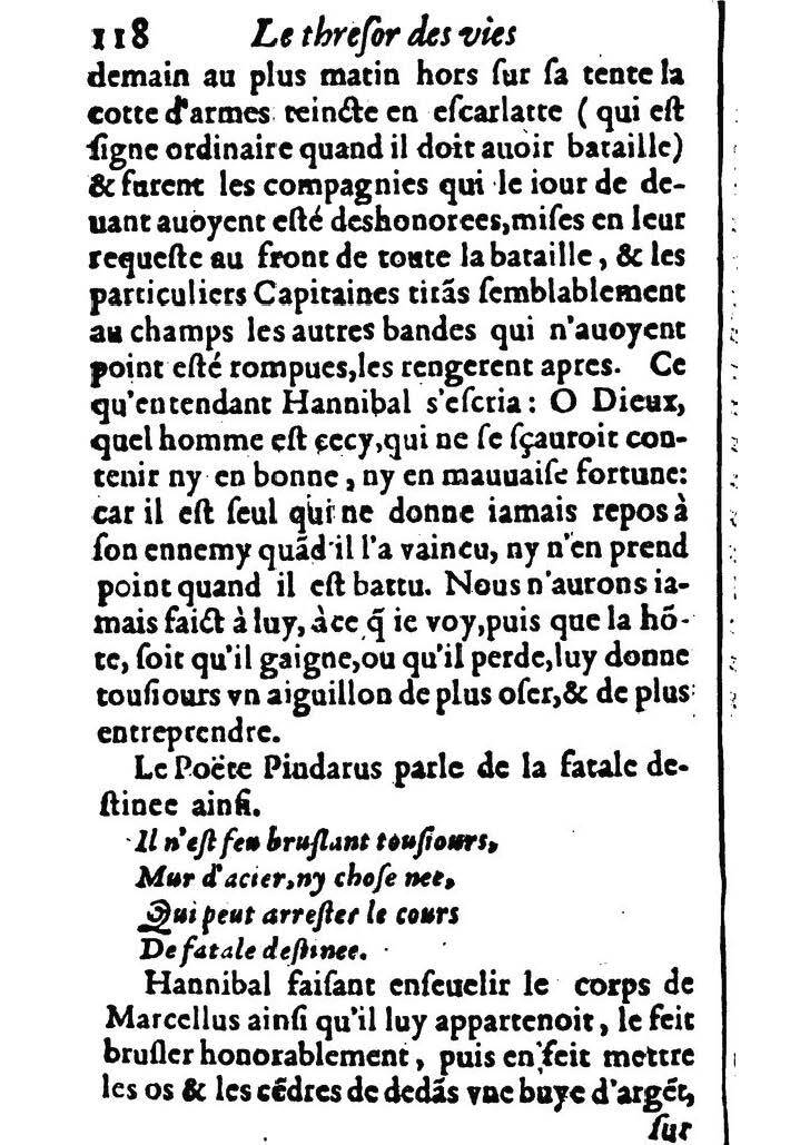 1611 - Pierre Rigaud - Trésor des vies de Plutarque - BM Lyon