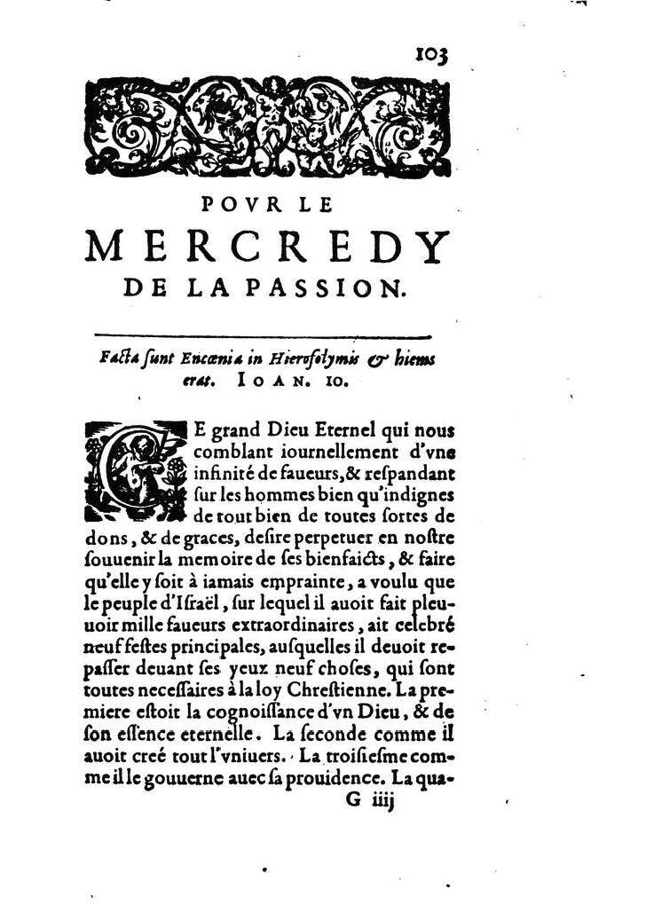 1607 - Nicolas Du Fossé - Trésor quadragésimal - T 02 - BM Lyon