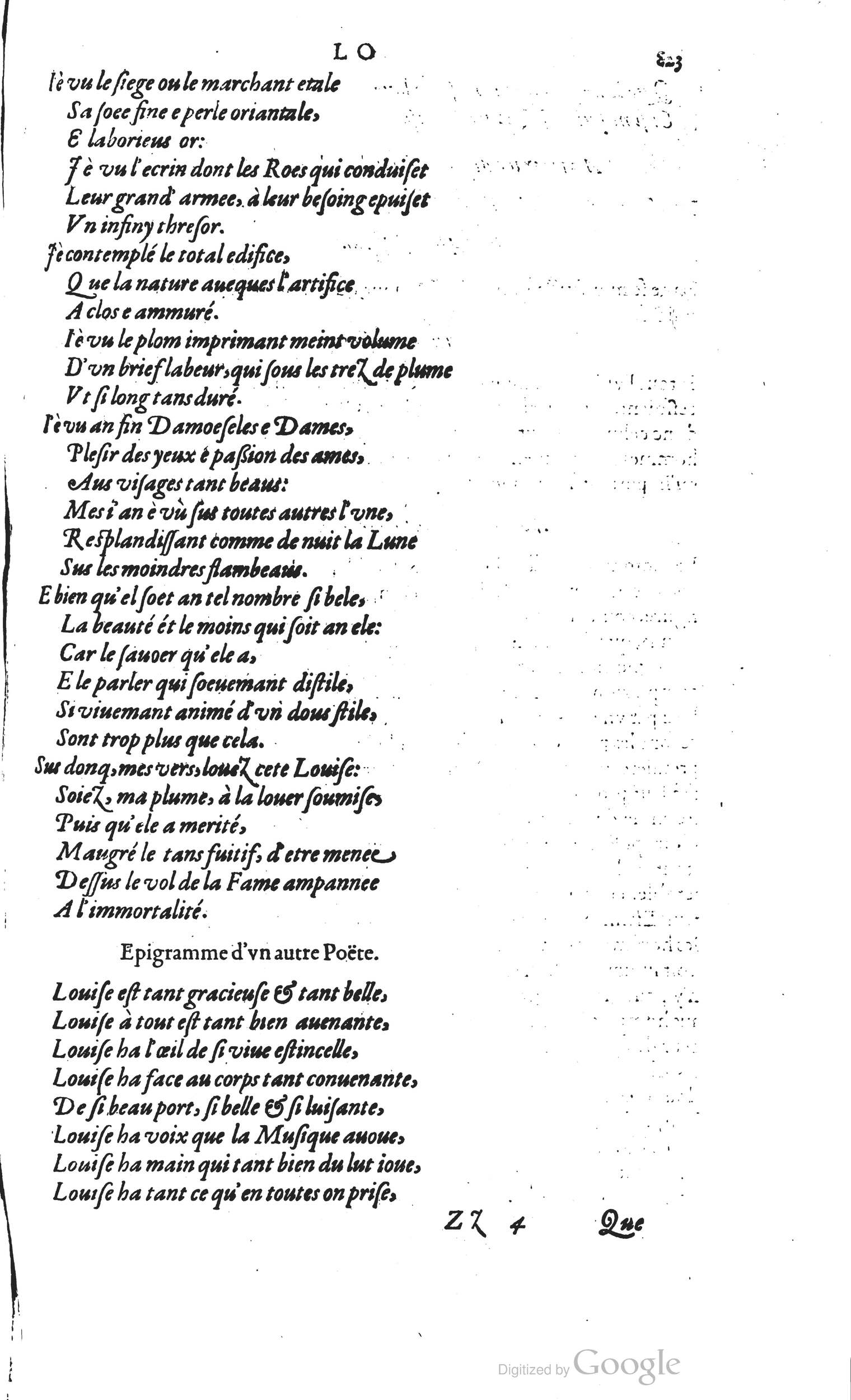1585 - Barthélemy Honorat - Bibliothèques françaises - BSB Munich