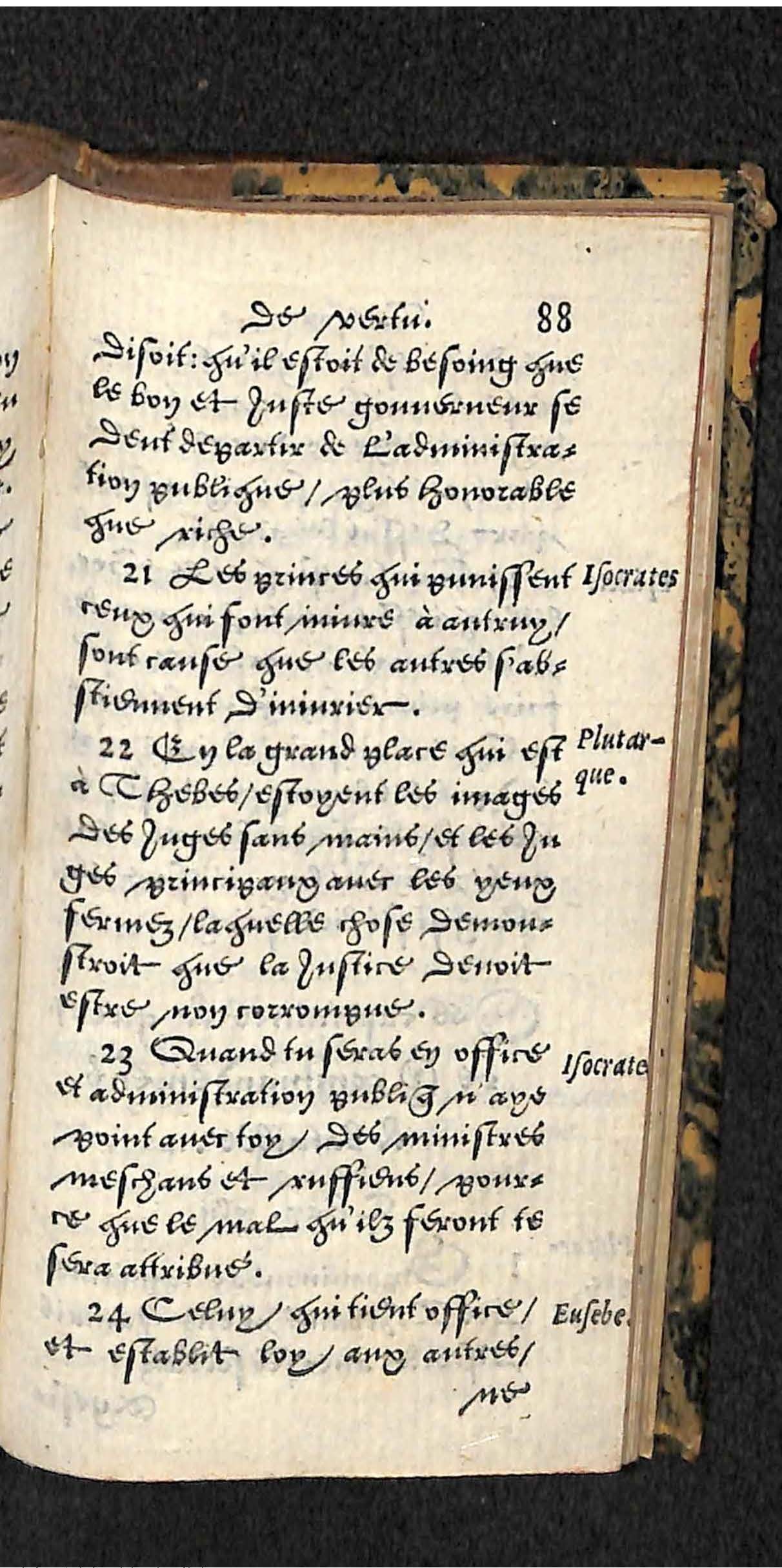 1560 - Hans de Laet - Trésor de vertu - Angers-archives
