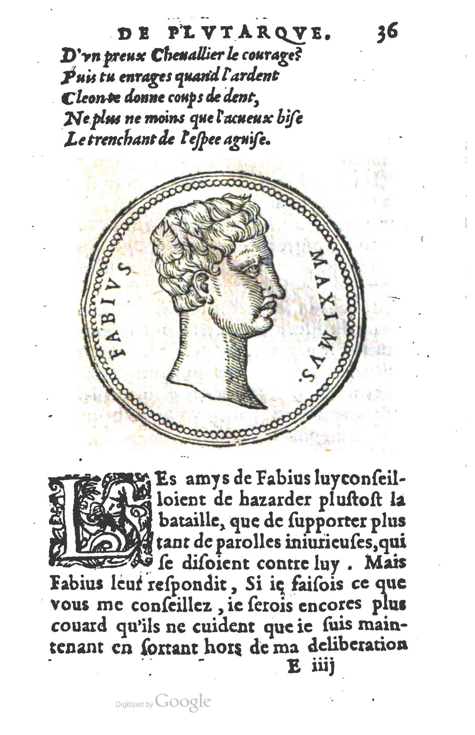 1577 - Claude Micard - Trésor des vies de Plutarque - BSB Munich 1577 - Claude Micard - Trésor des vies de Plutarque - BSB Munich