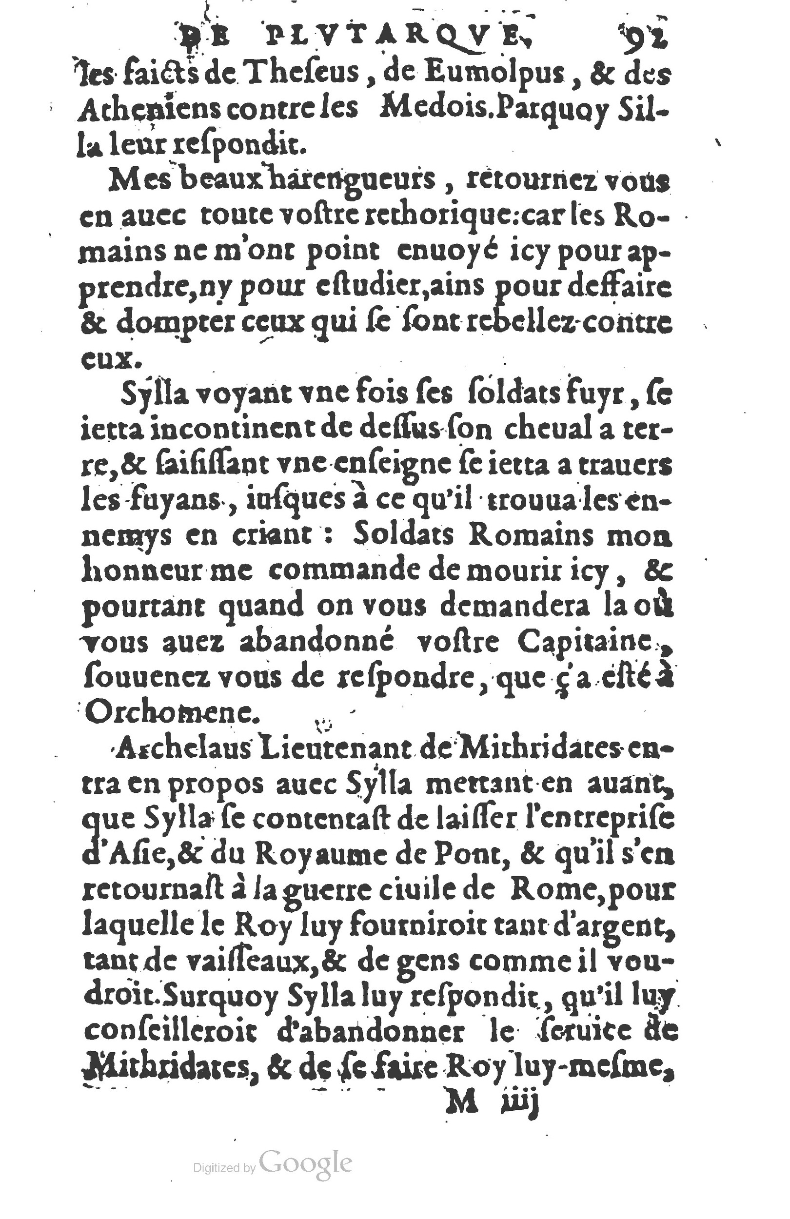 1577 - Claude Micard - Trésor des vies de Plutarque - BSB Munich
