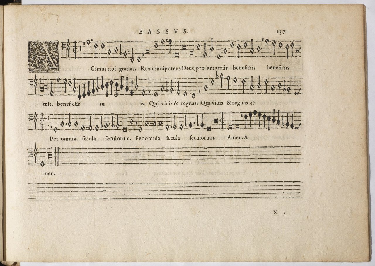 1594 - Paul Marceau - Trésor de musique d&#039;Orlande de Lassus, Superius, Bassus, Tenor, Quinta pars - BnF