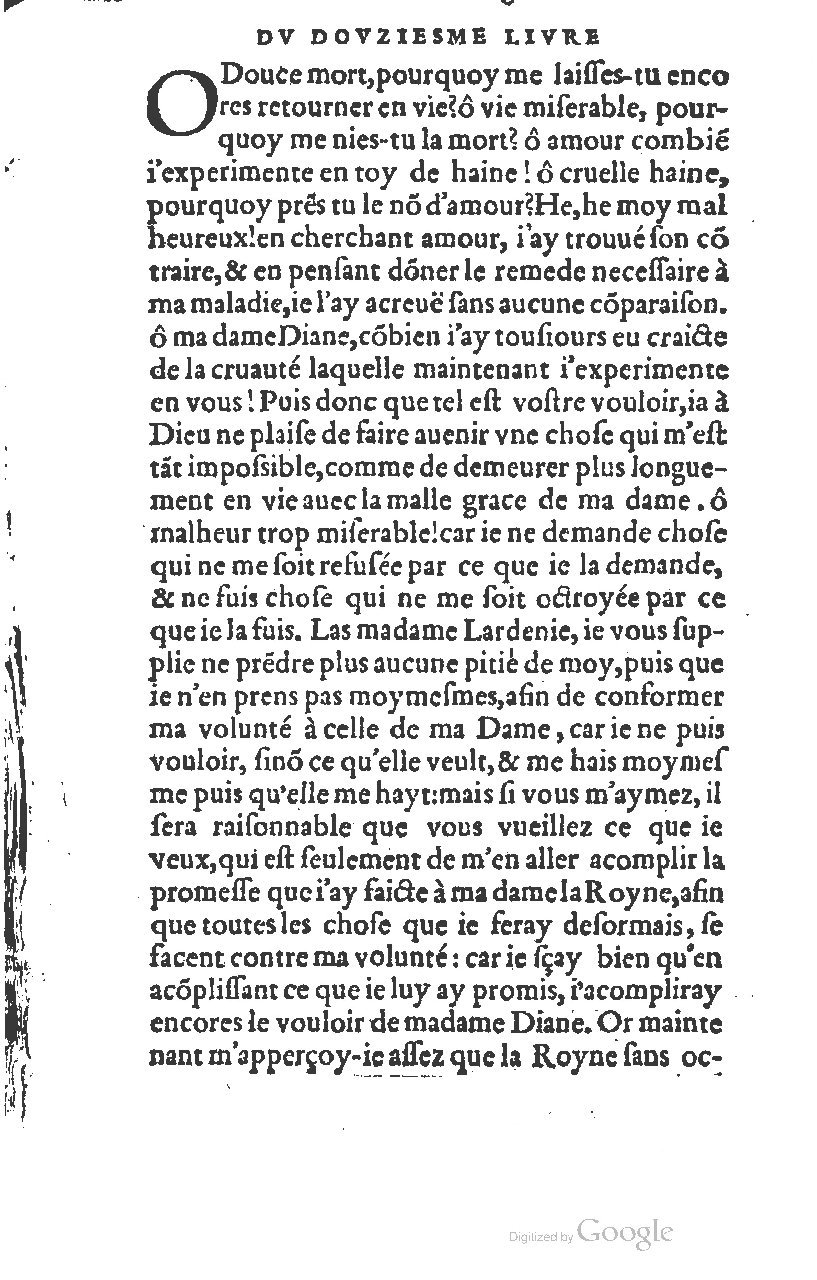 1559 - Étienne Groulleau - Trésor des Amadis - UGent
