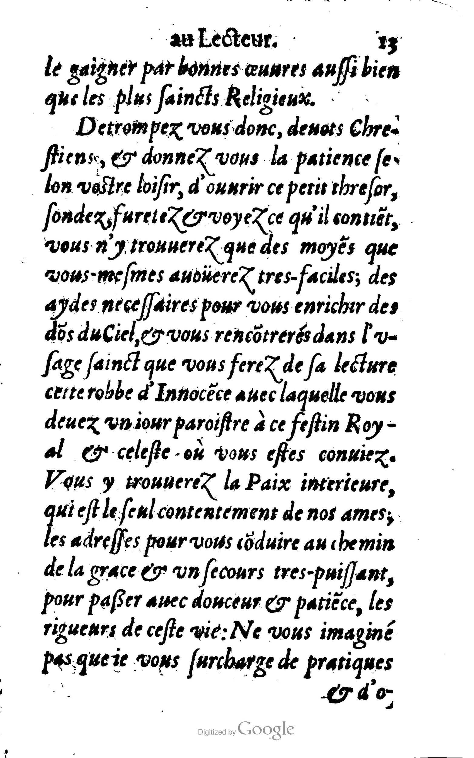 1633 - François Waudré - Trésor spirituel contenant les excellences du christianisme - BM Lyon 1633 - François Waudré - Trésor spirituel contenant les excellences du christianisme - BM Lyon