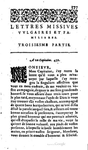 1619 - Mathieu Gorgeu - Secrétaire des secrétaires ou le Trésor de la plume française - UC Madrid