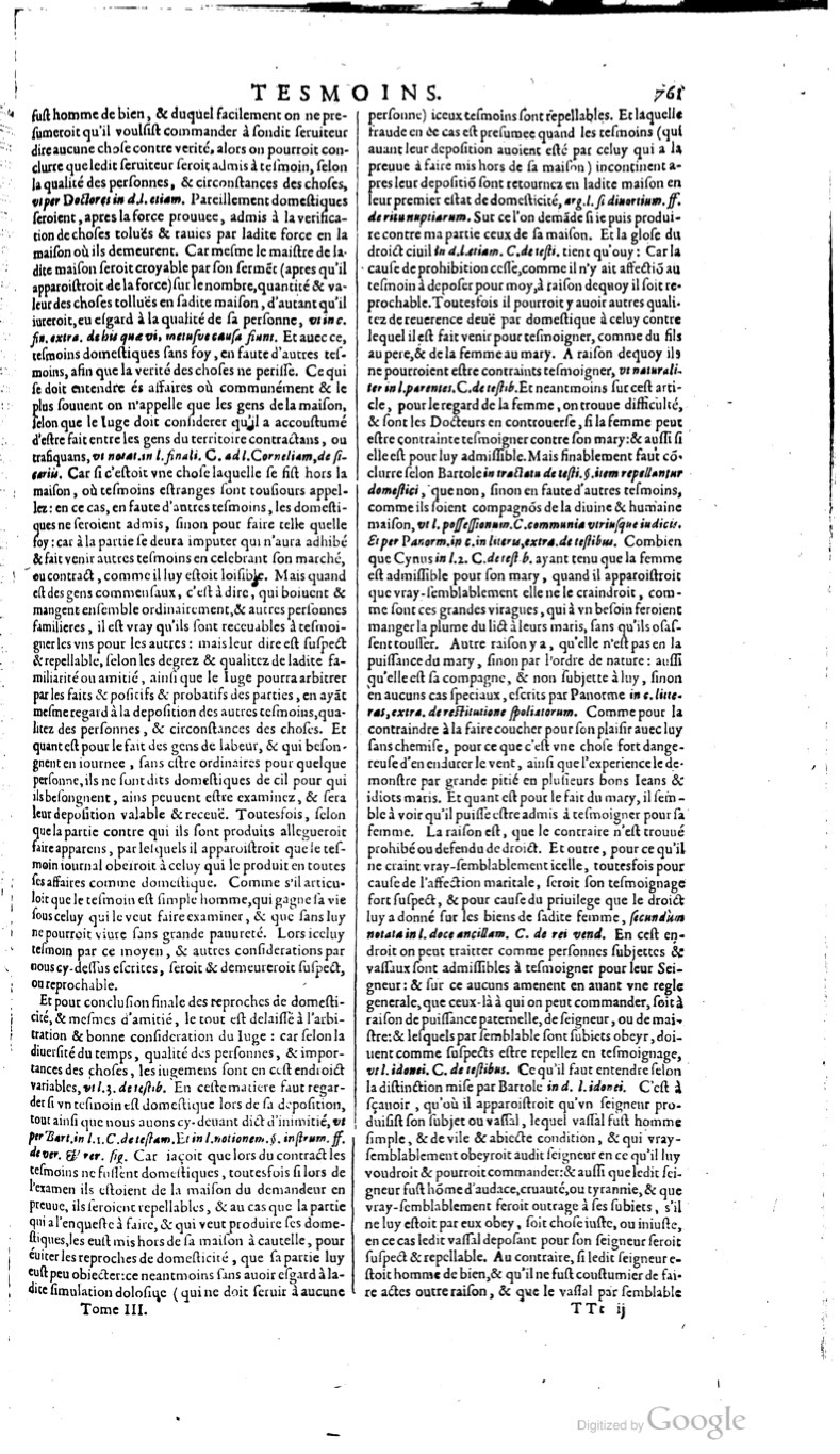 1629 - Veuve Nicolas Buon - Trésor du droit français (21754 T. 3) - BM Lyon
