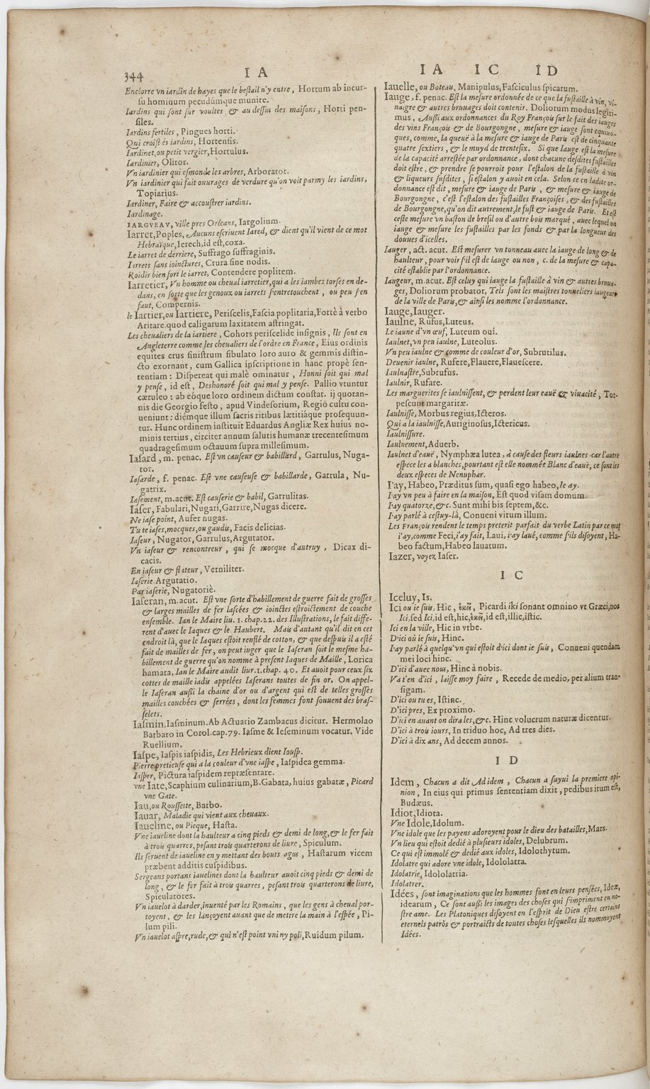 1606 - David Douceur - Trésor de la langue française - BnF