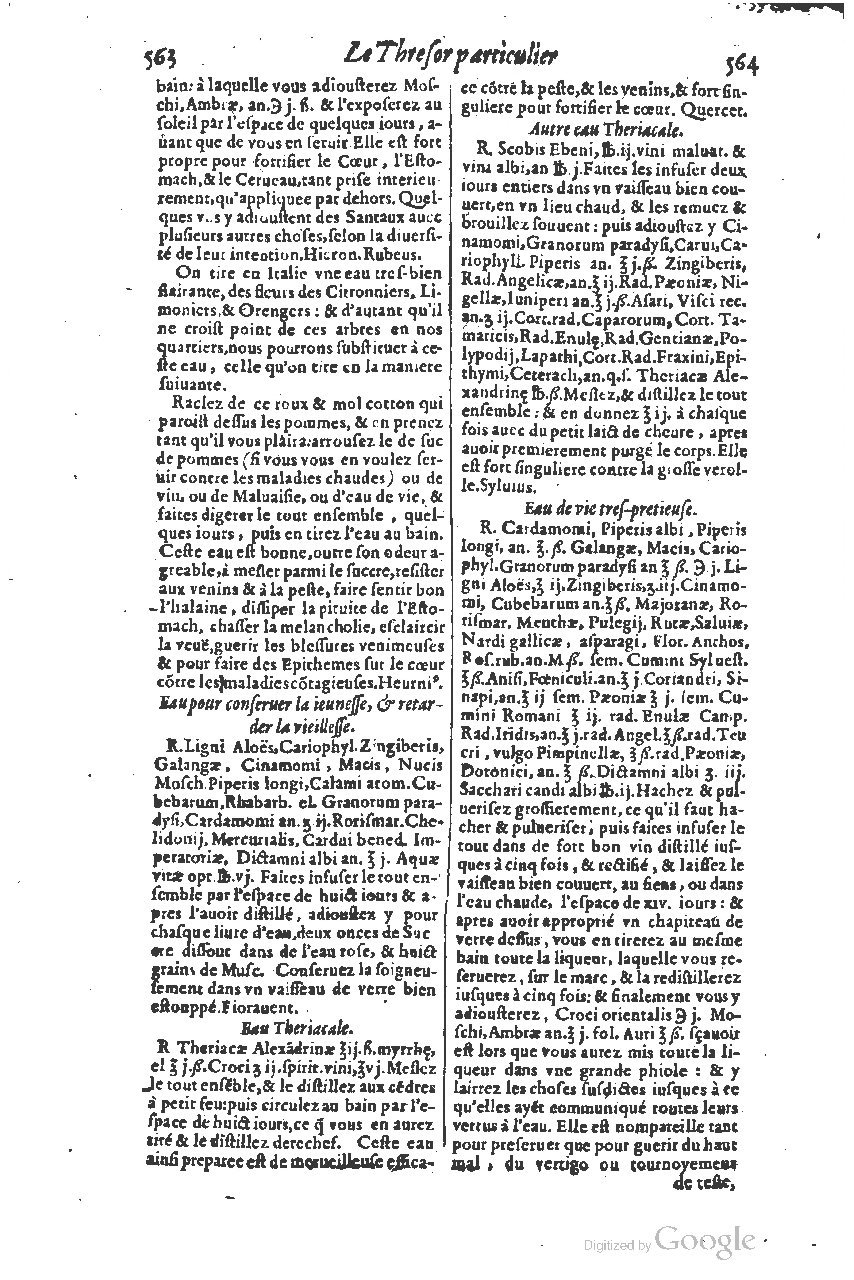 1616 - Étienne Gamonet - Grand trésor ou dispensaire - BSB Munich