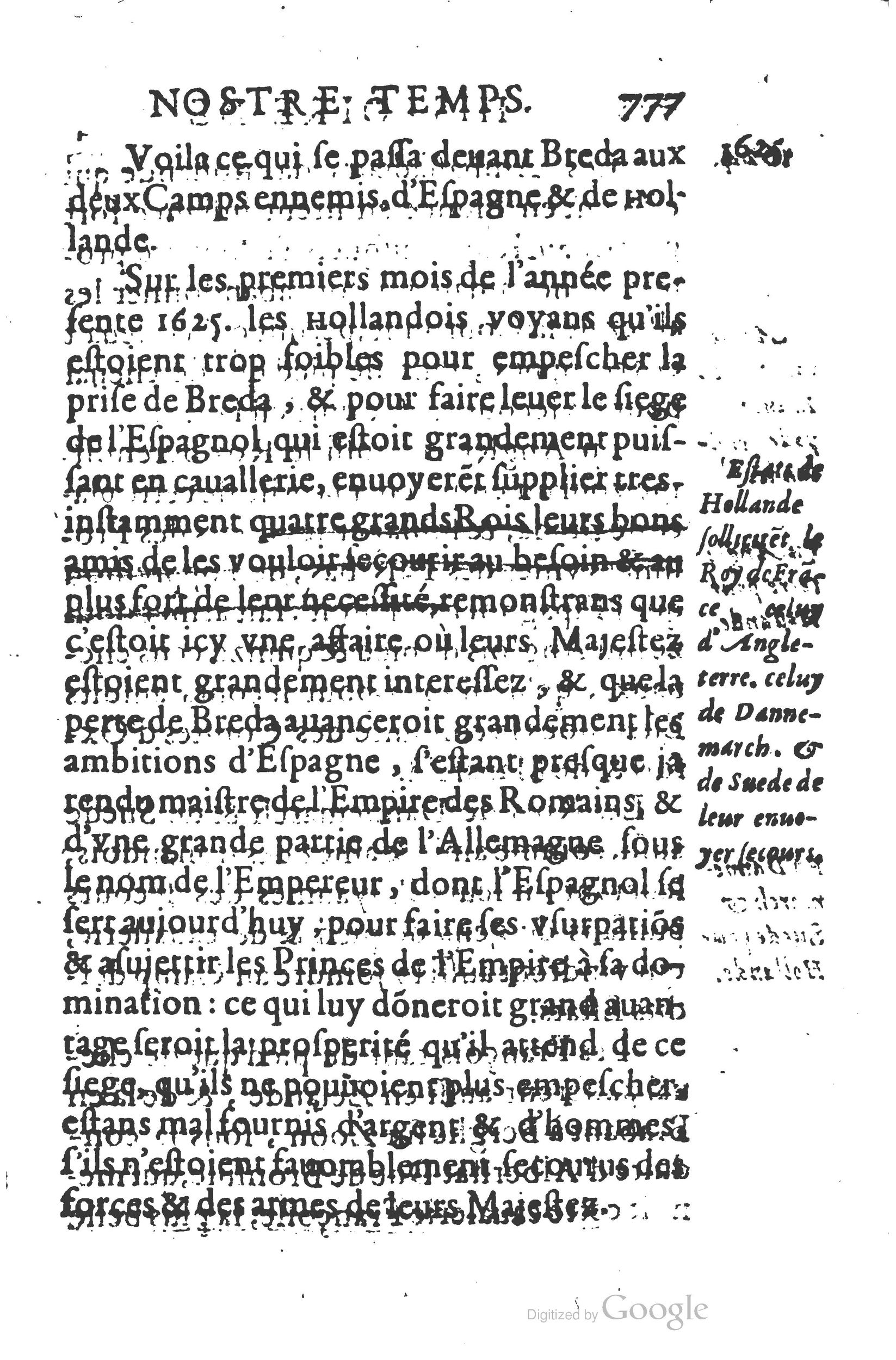 1626 - Joseph Bouillerot - Trésor de l’histoire générale de notre temps - BSB Munich 1626 - Joseph Bouillerot - Trésor de l’histoire générale de notre temps - BSB Munich