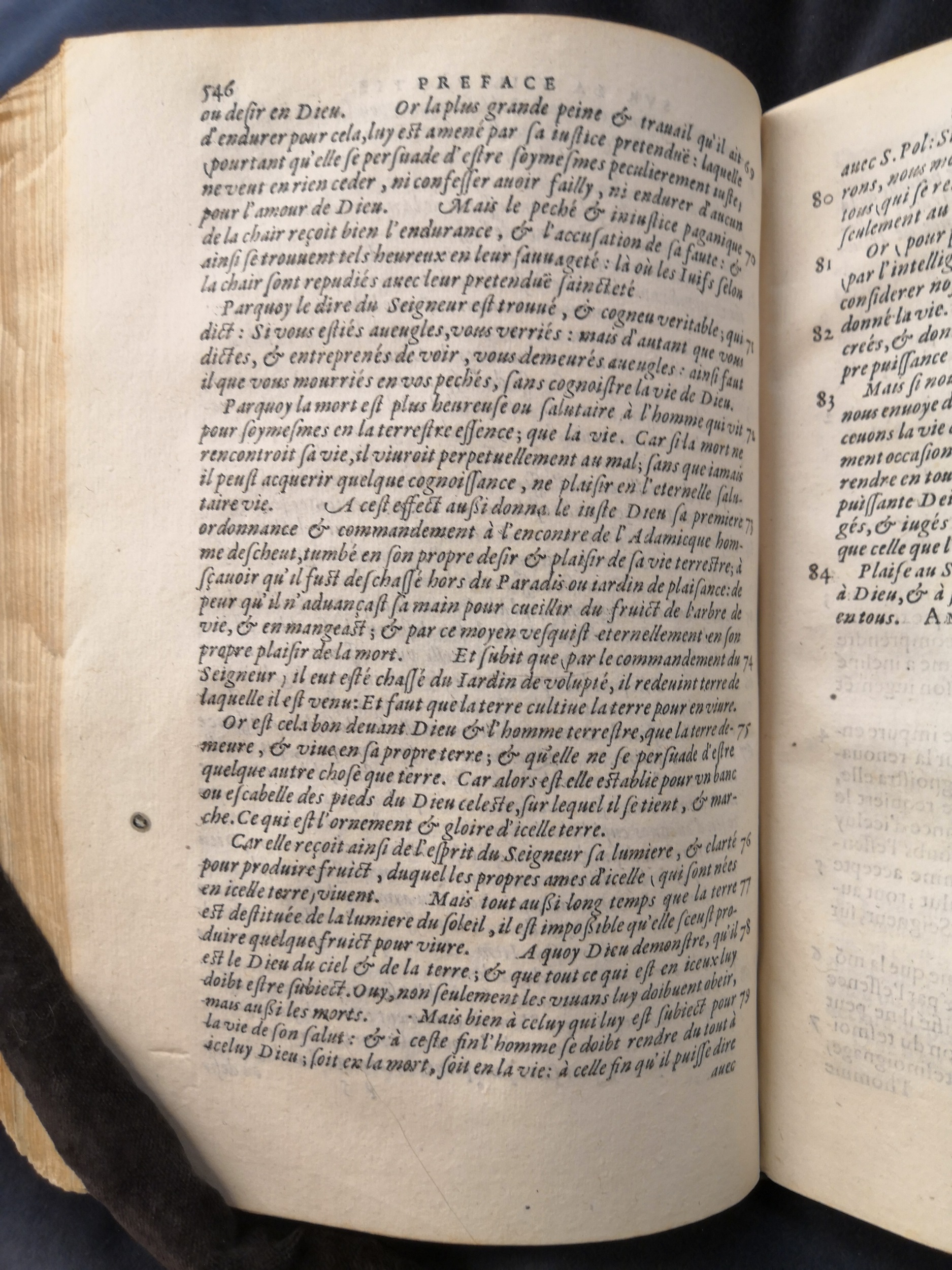 1581c. - Christophe Plantin - Le Livre des témoignages du Trésor caché au champ - Anvers Musée Plantin-Moretus