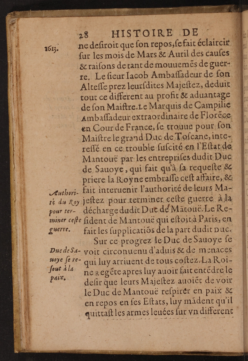 1626 - Joseph Bouillerot - Trésor de l’histoire générale de notre temps - BnF Arsenal