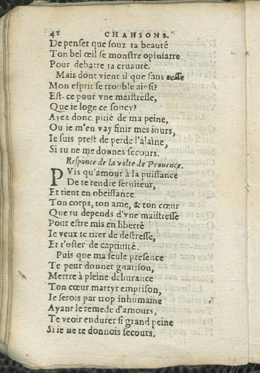 1575 - Pierre Brenouzet - Trésor de tous les recueils de chansons, tant amoureuses, rustiques, que musicales - Det KLG Copenhague 1575 - Pierre Brenouzet - Trésor de tous les recueils de chansons, tant amoureuses, rustiques, que musicales - Det KLG Copenhague