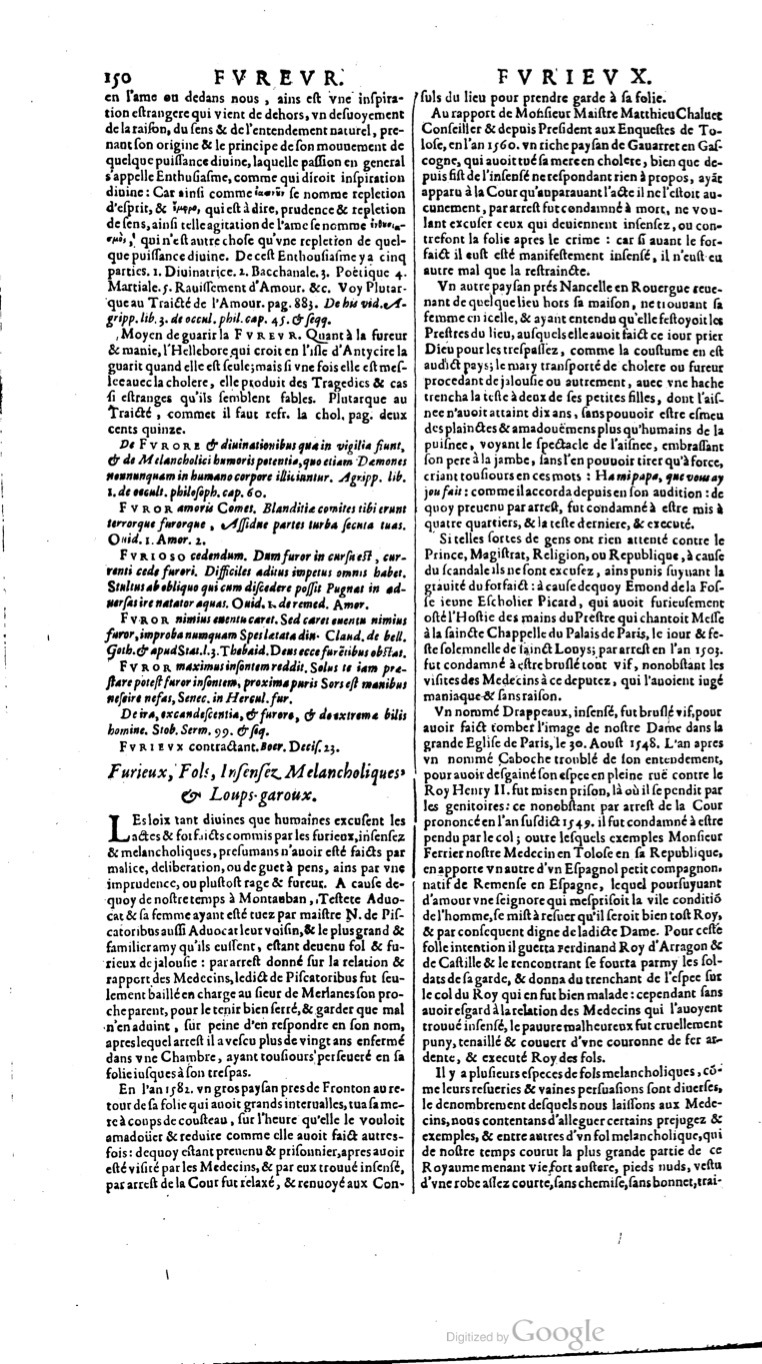 1629 - Veuve Nicolas Buon - Trésor du droit français (29620 T. 2) - BM Lyon