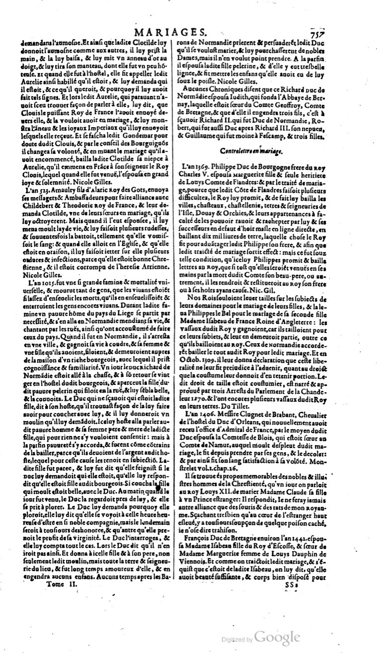 1629 - Veuve Nicolas Buon - Trésor du droit français (29620 T. 2) - BM Lyon