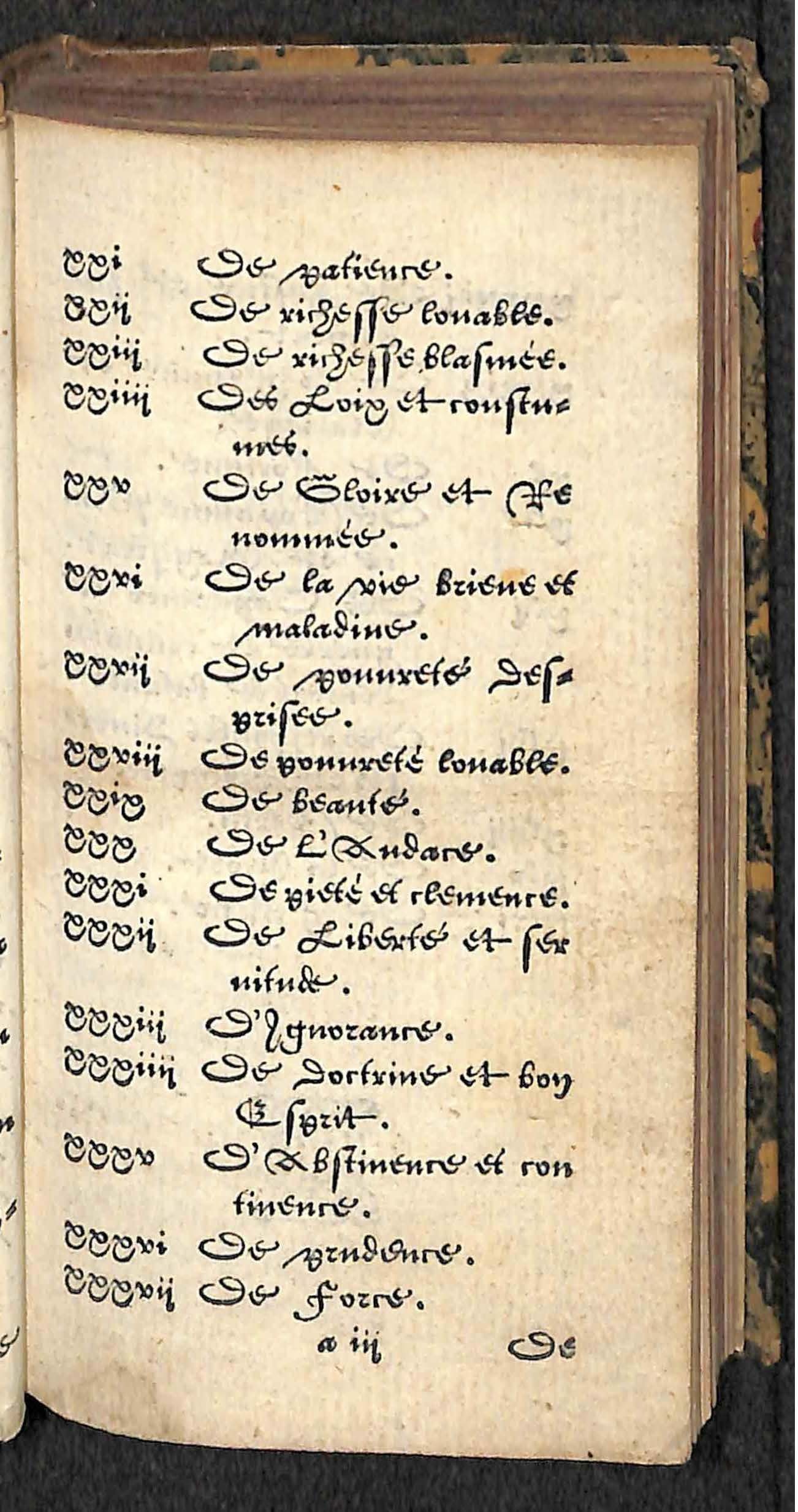 1560 - Hans de Laet - Trésor de vertu - Angers-archives