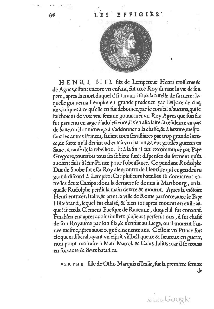 1553 - Jacopo Strada et Thomas Guérin - Épitome du Trésor des antiquités - UGent