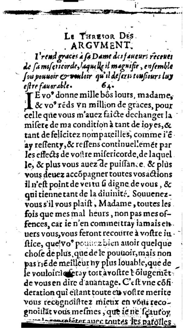1624 - Nicolas Oudot - Trésor des lettres douces et amoureuses - BNC Florence
