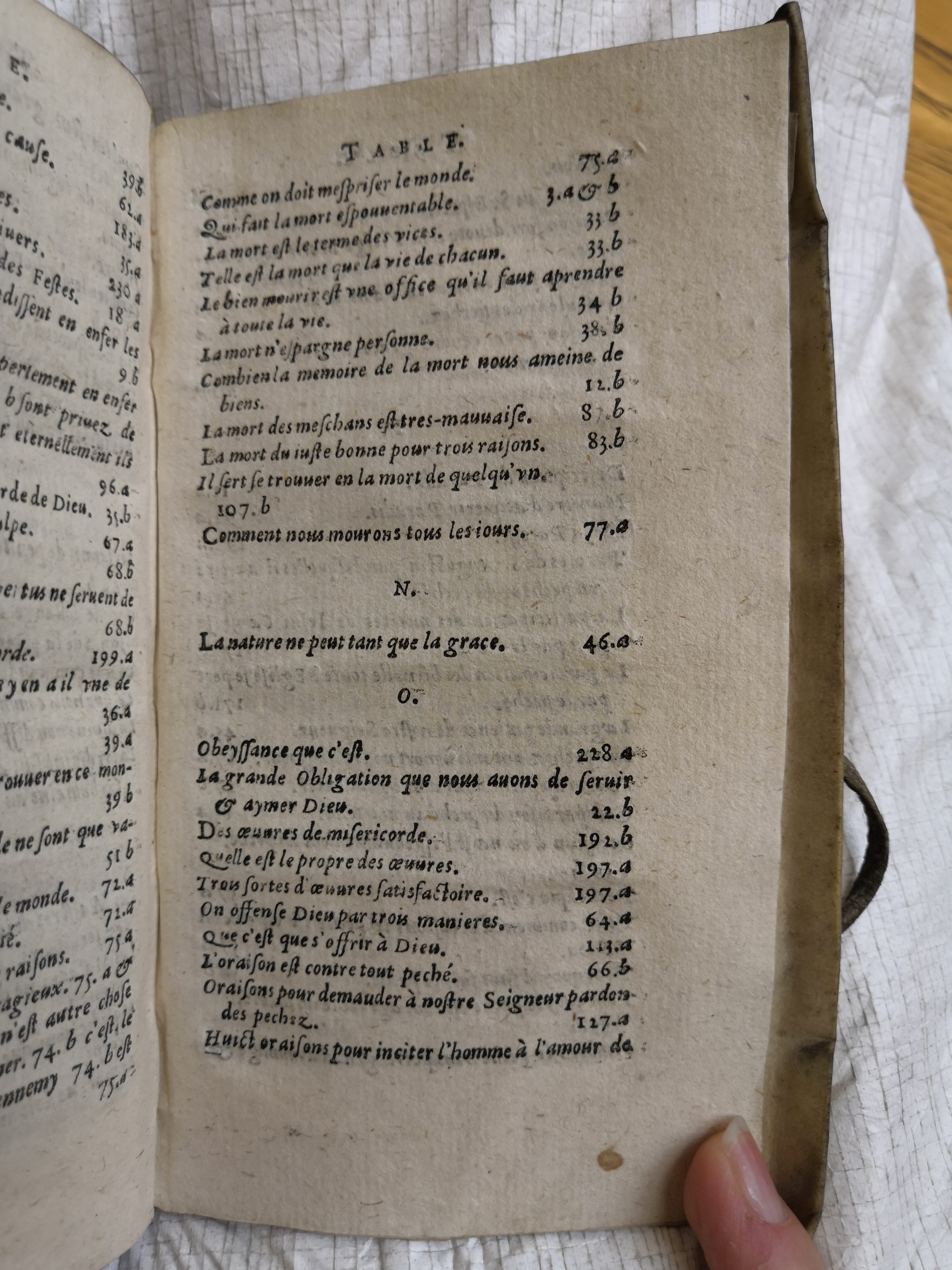 1605 - Jean Osmont - Trésor de toutes les œuvres spirituelles du révérend Père F. Louis de Grenade - Anvers Université