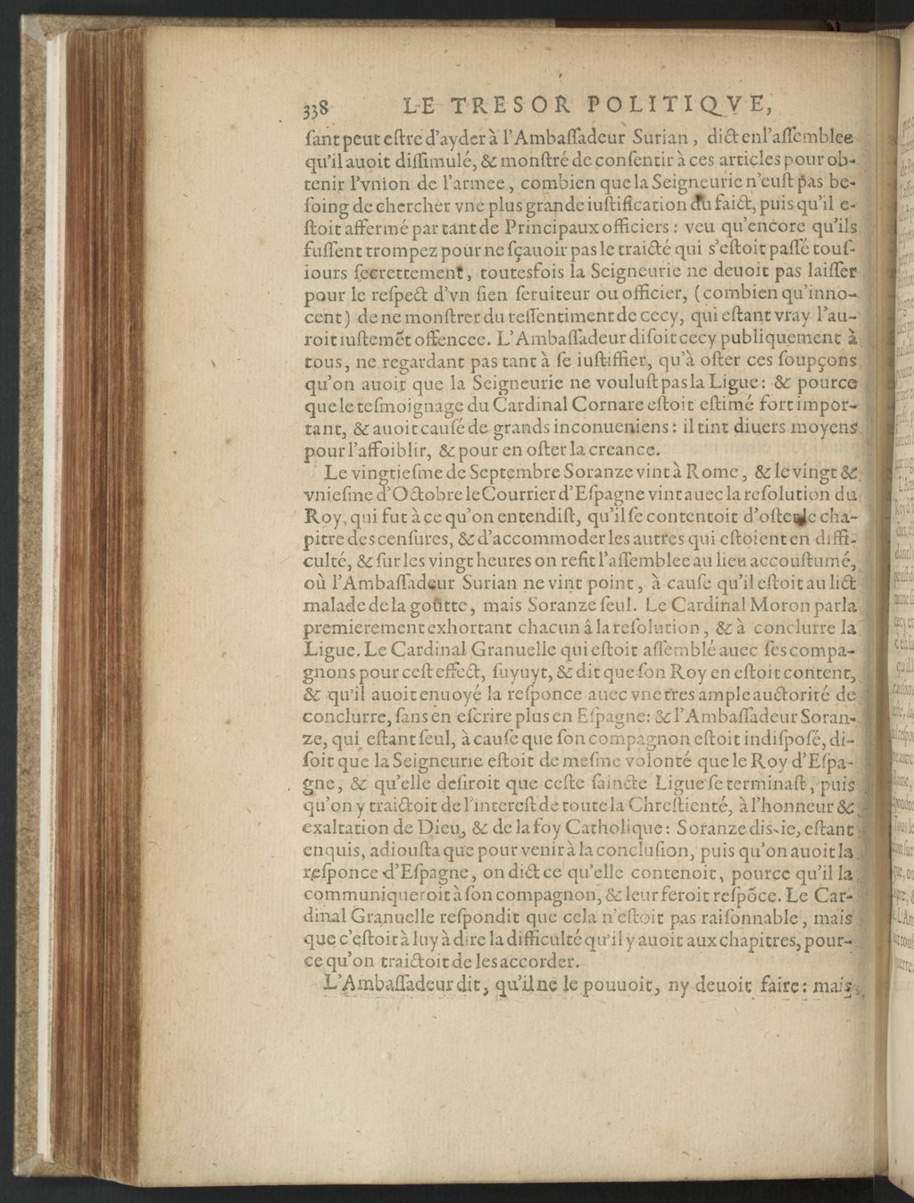 1608 - Nicolas Du Fossé - Trésor politique - BnF Tolbiac 1608 - Nicolas Du Fossé - Trésor politique - BnF Tolbiac
