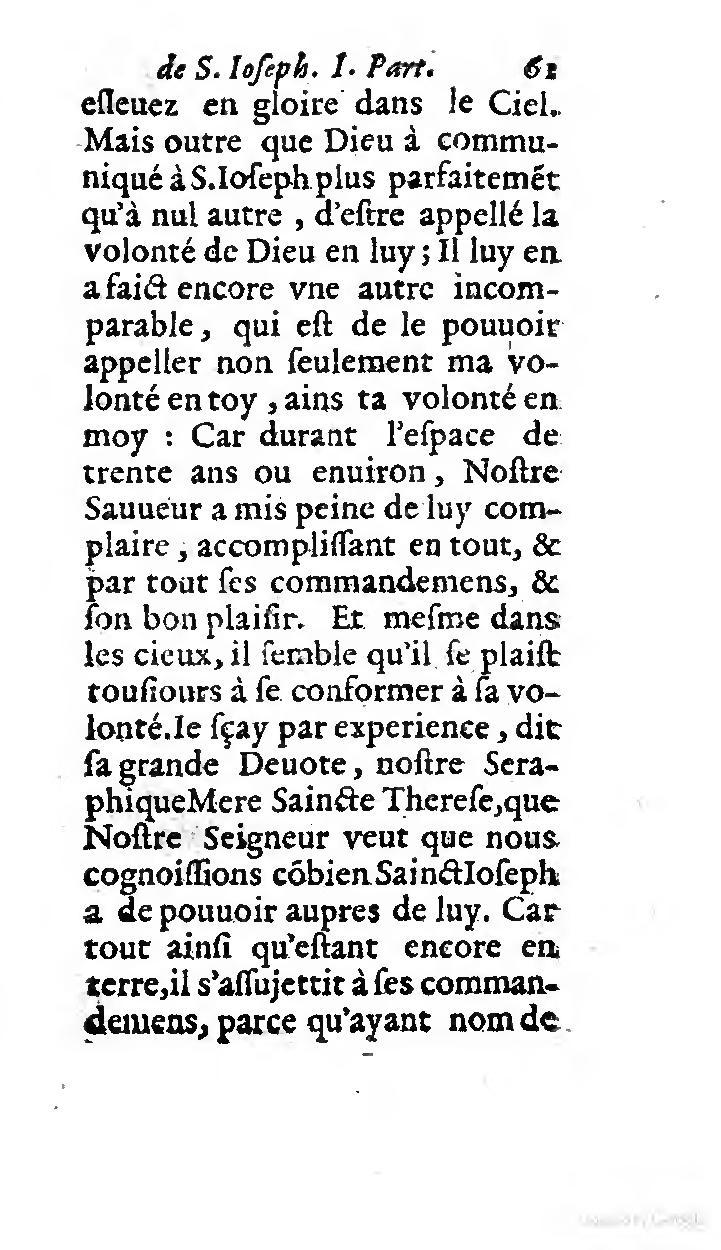 1646 - Jean Piot - Trésor inestimable de Saint-Joseph - BNC Rome