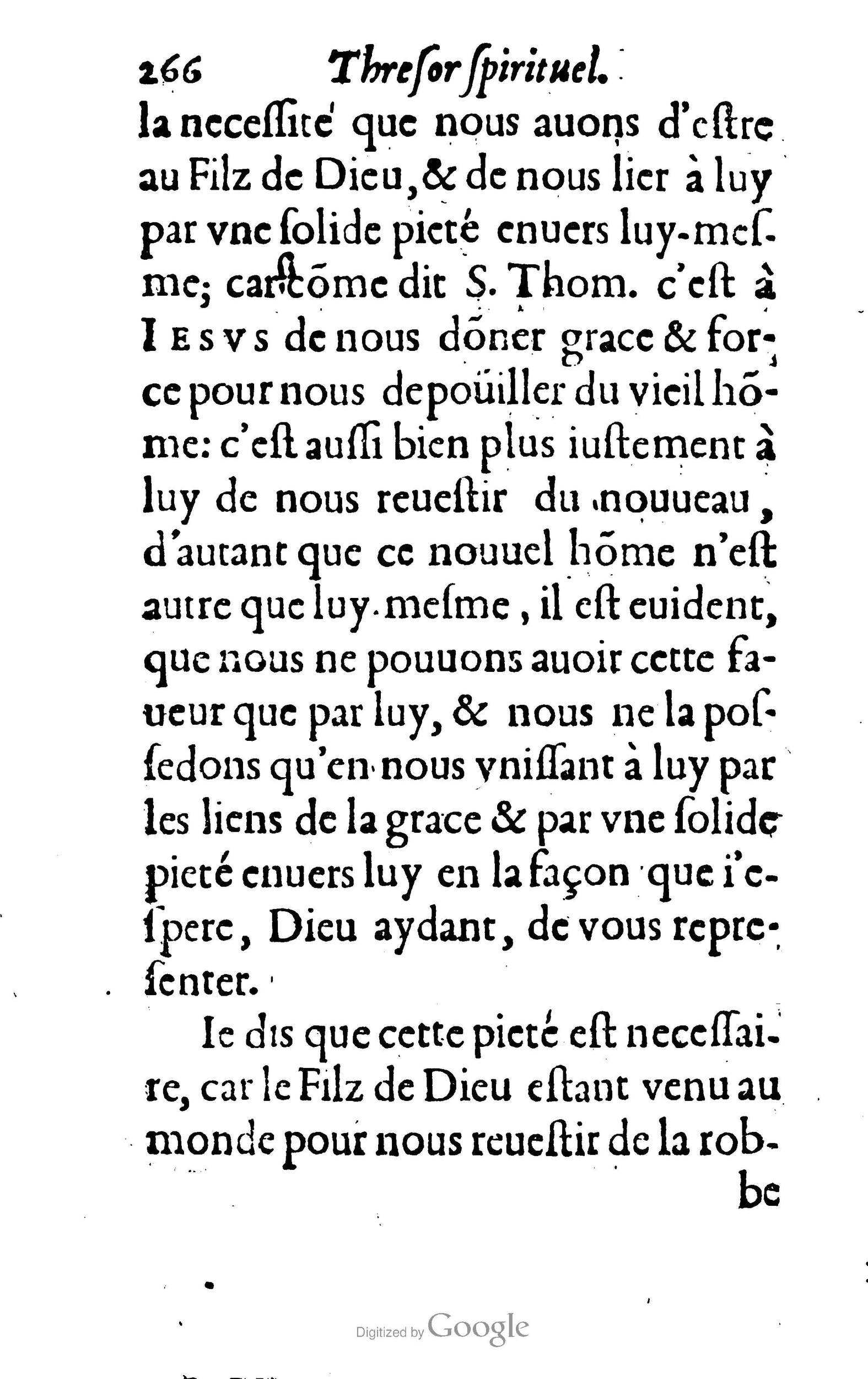 1633 - François Waudré - Trésor spirituel contenant les excellences du christianisme - BM Lyon