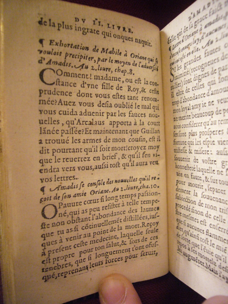 1564 - Vincent Norment et Jeanne Bruneau - Trésor des Amadis - BnF