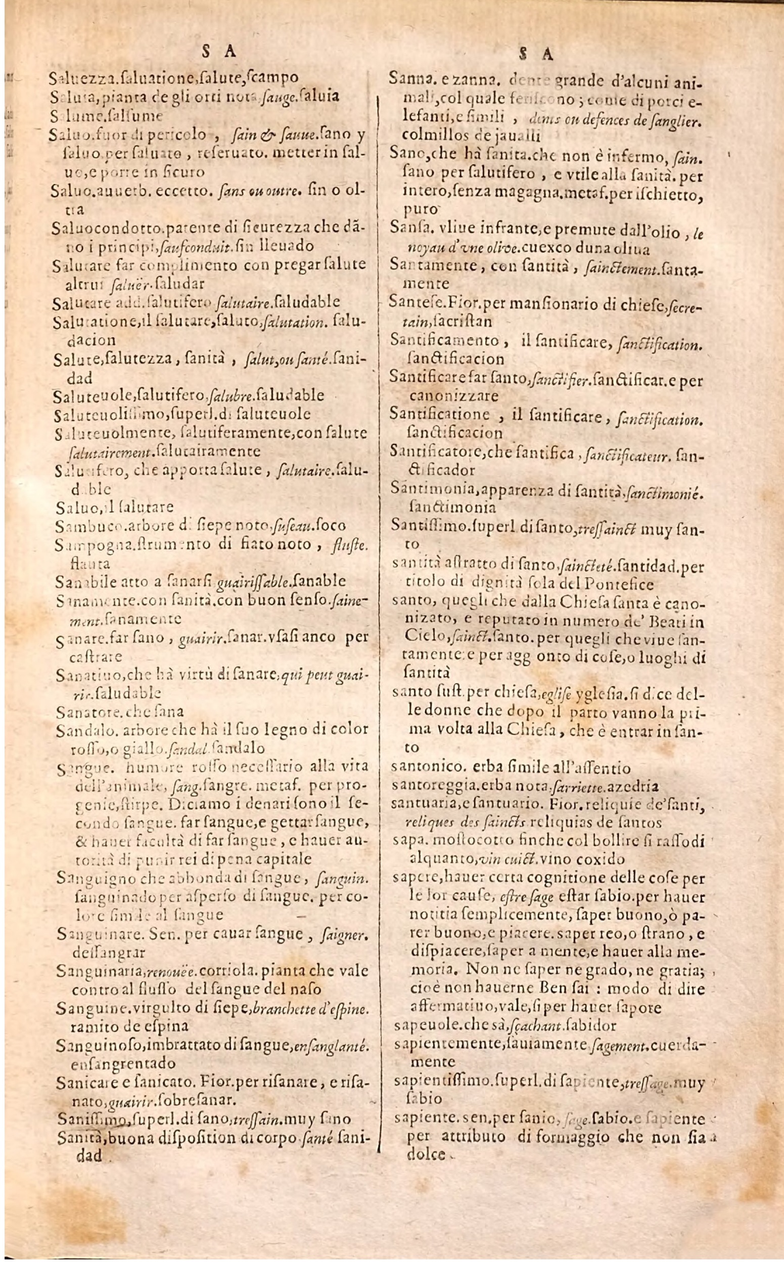 1627 - Jacques Crespin - Trésor des trois langues (Troisième partie) - Regensburg